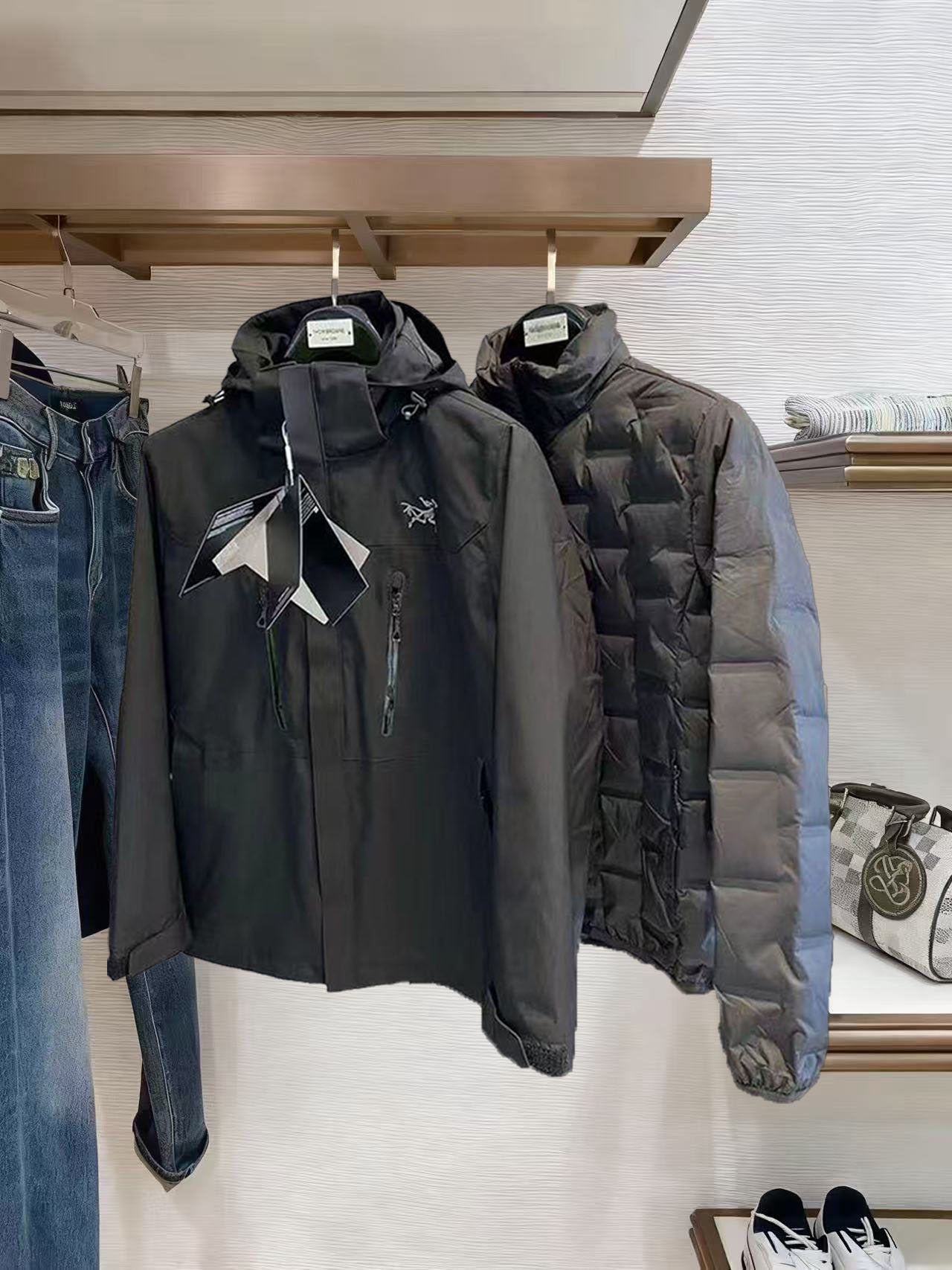 Arcteryx Down Jacket Goose Down Hooded M-l-xxxl