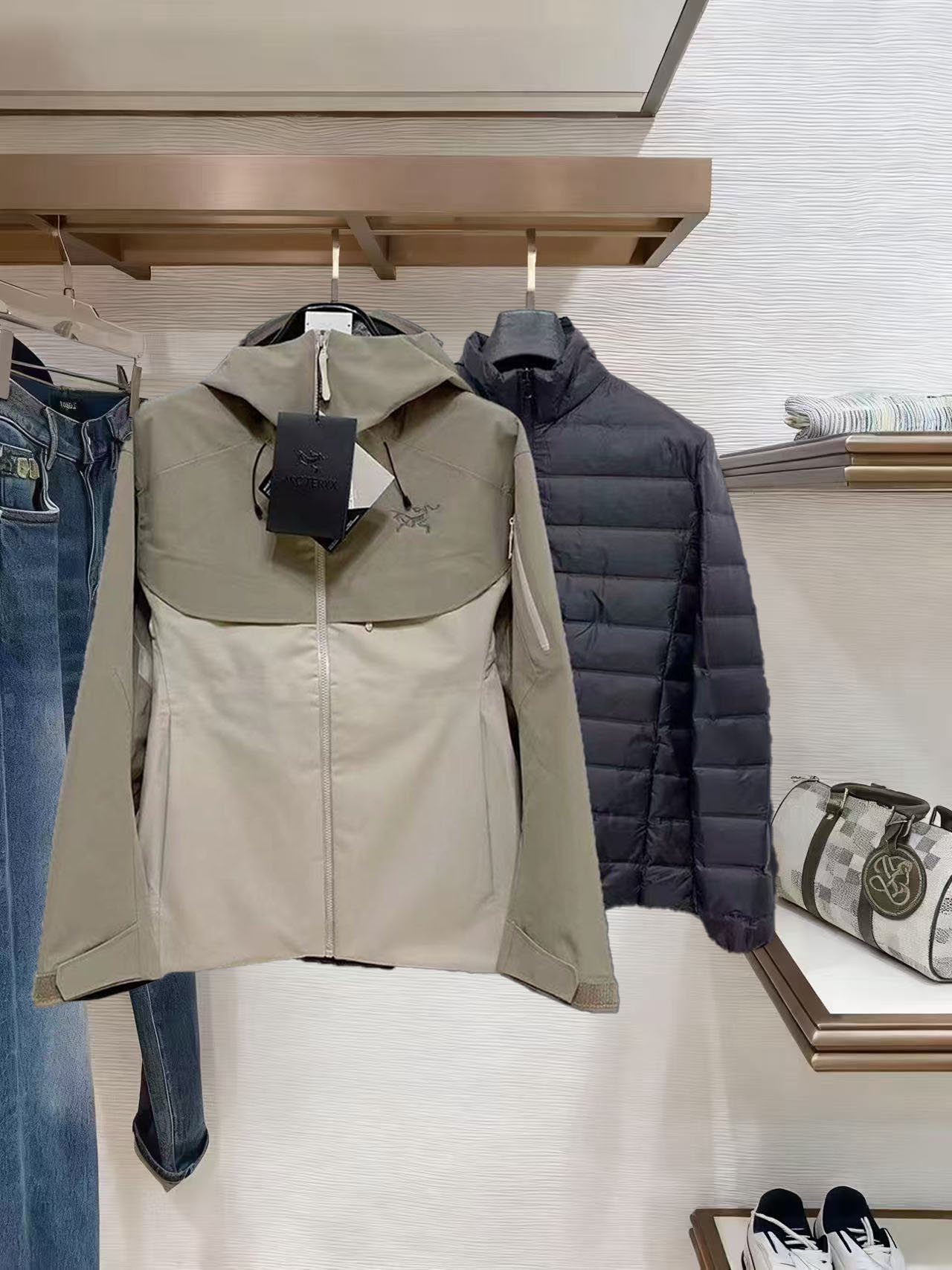 Arcteryx Down Jacket Goose Down Hooded M-l-xxxl