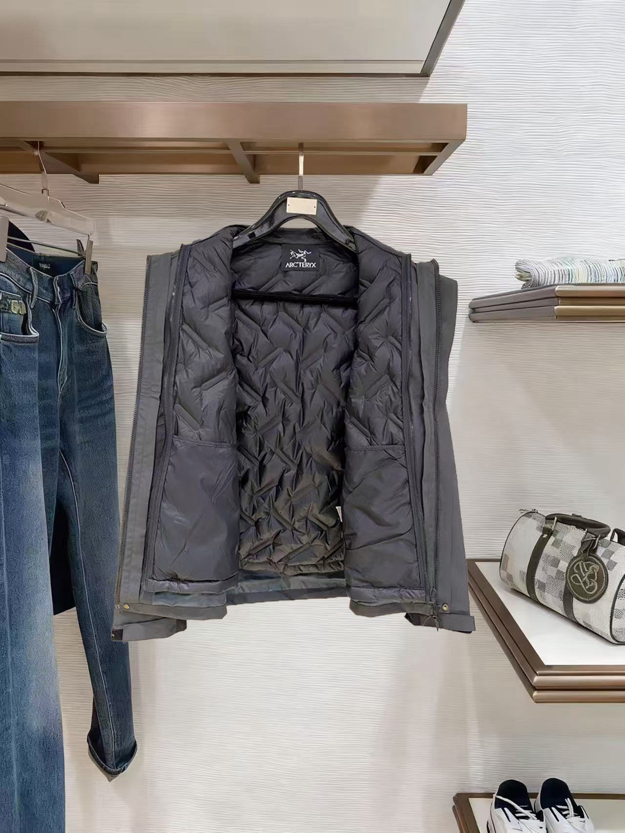 Arcteryx Down Jacket Goose Down Hooded M-l-xxxl