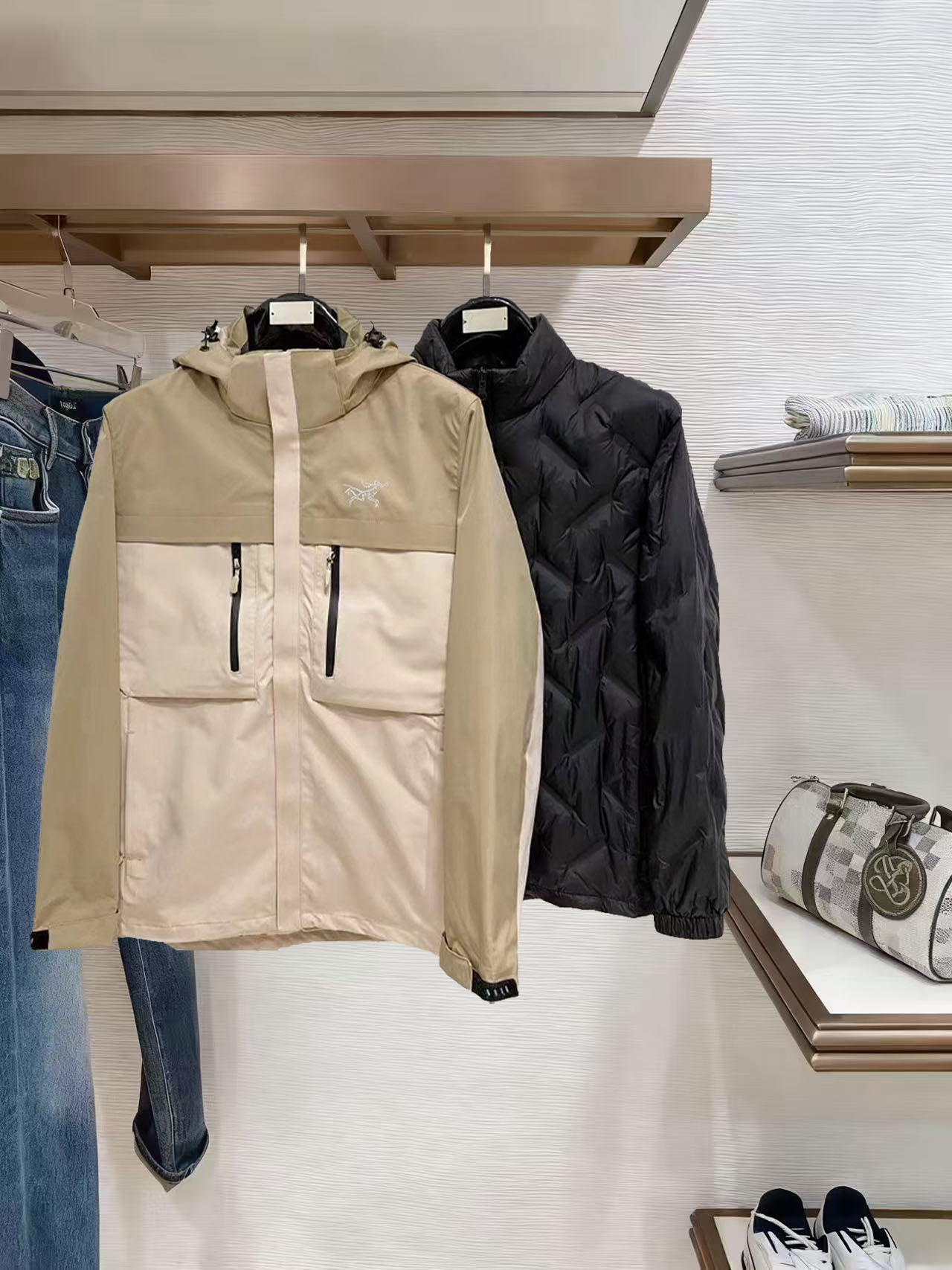 Arcteryx Down Jacket Goose Down Hooded M-l-xxxl