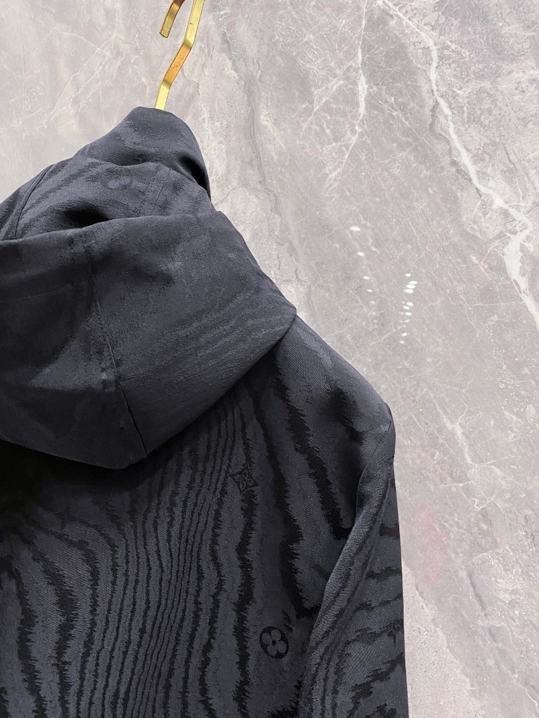 Louis Vuitton Male Jacket Black Couple Style S-m-l-xl