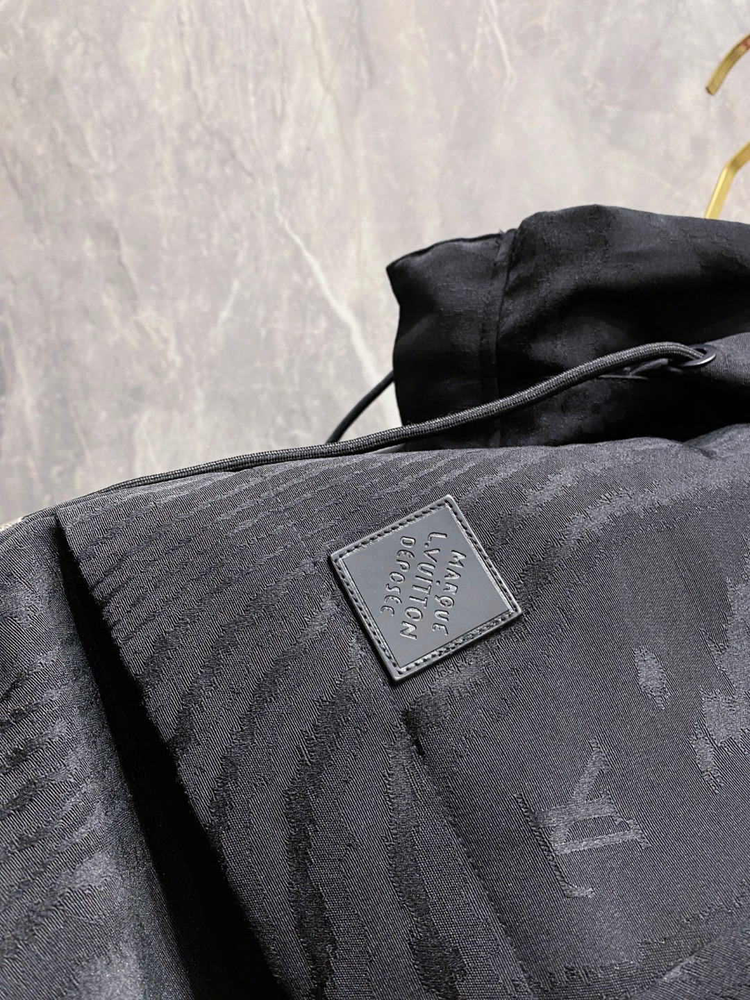 Louis Vuitton Male Jacket Black Couple Style S-m-l-xl