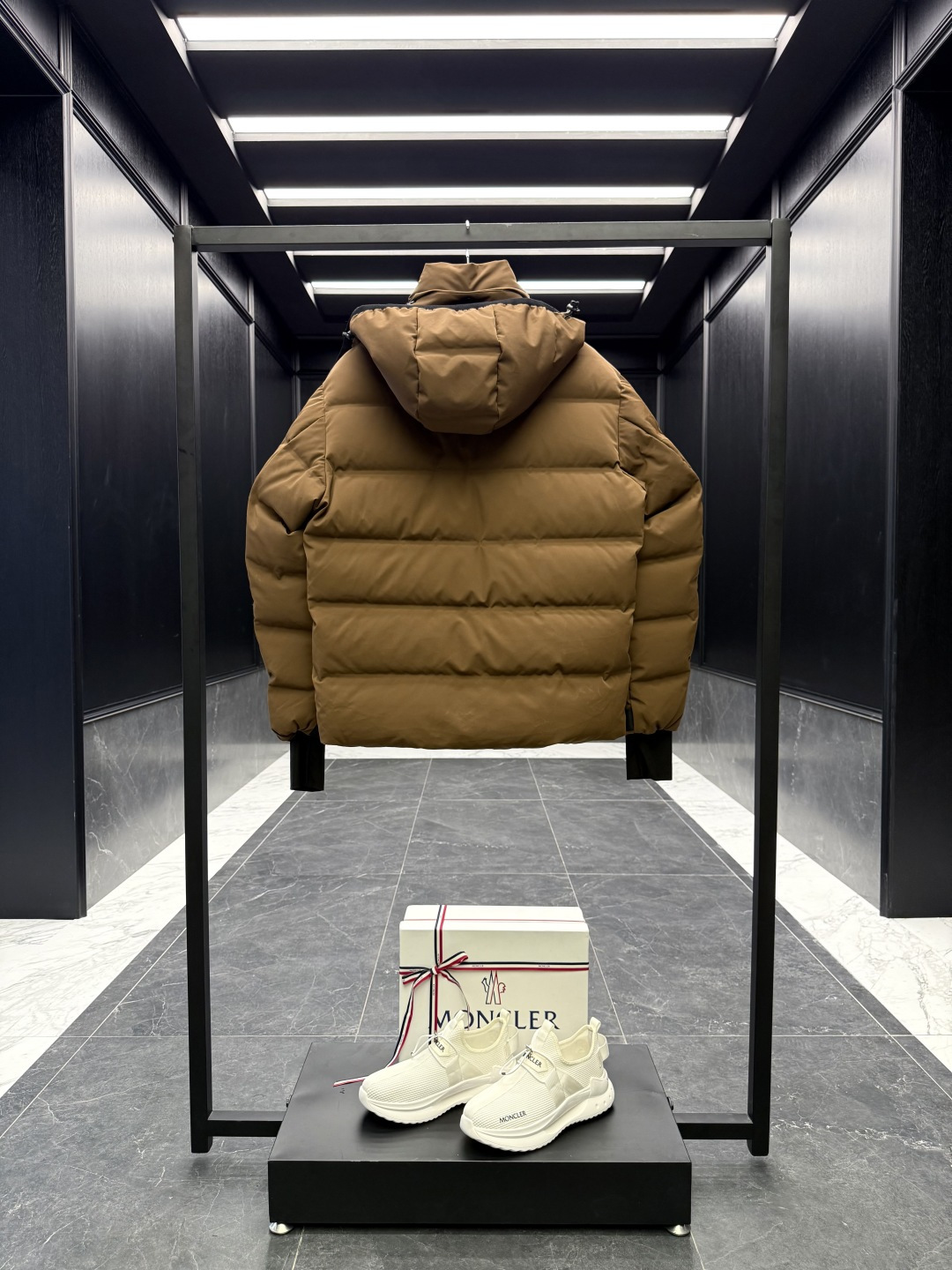 Moncler Male Jacket Knitted Black S-m-l