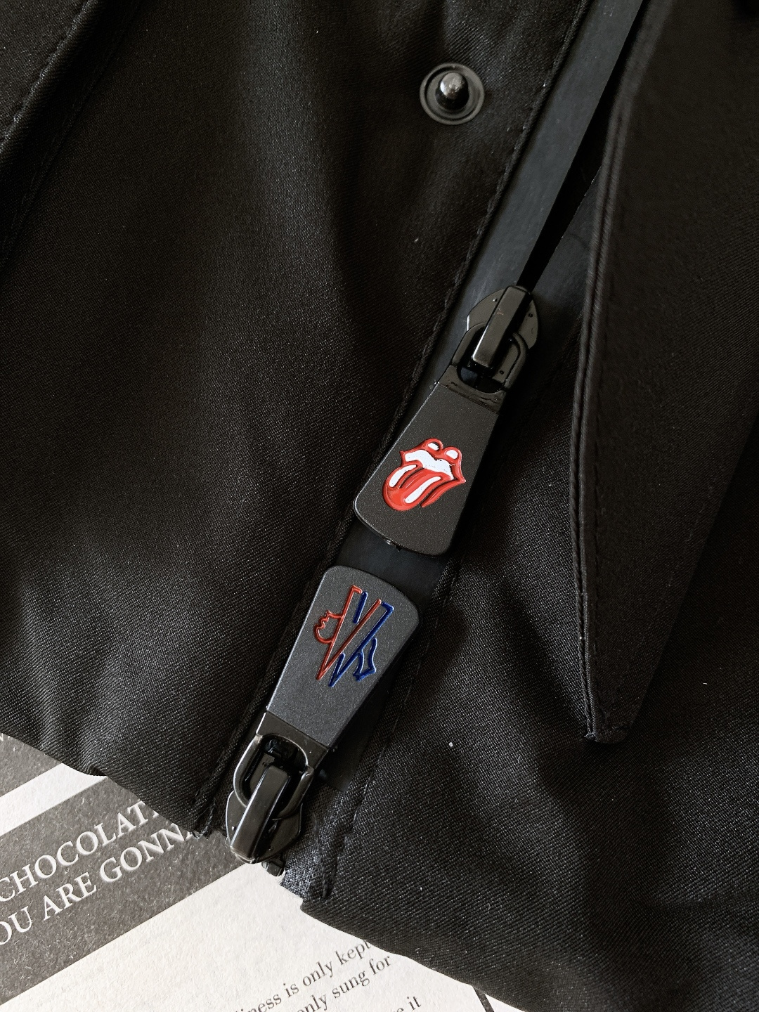 Moncler Down Jacket White Duck Down Black Hooded S-m-l