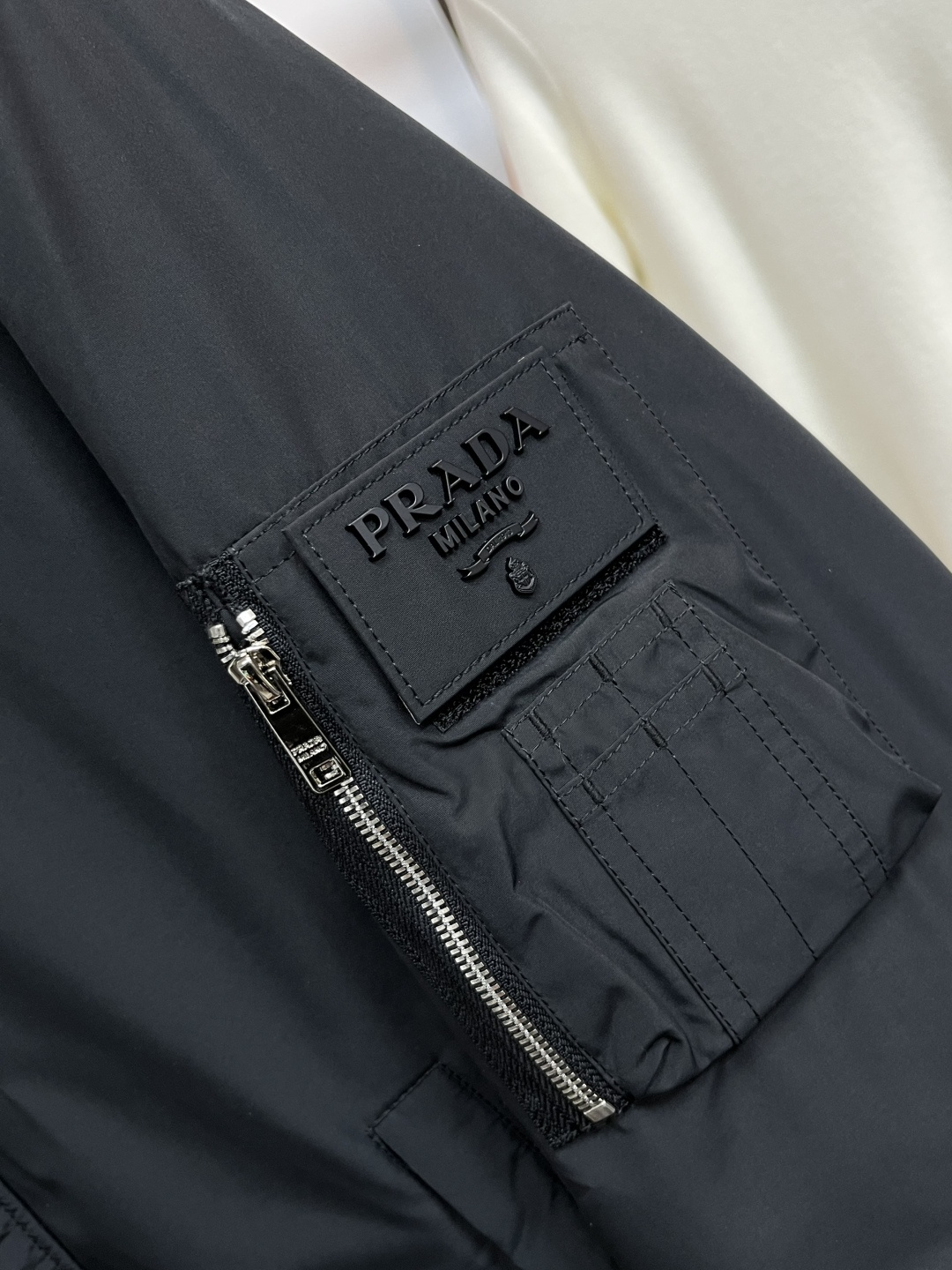 Prada Basic Clothing Goose Down Hooded S