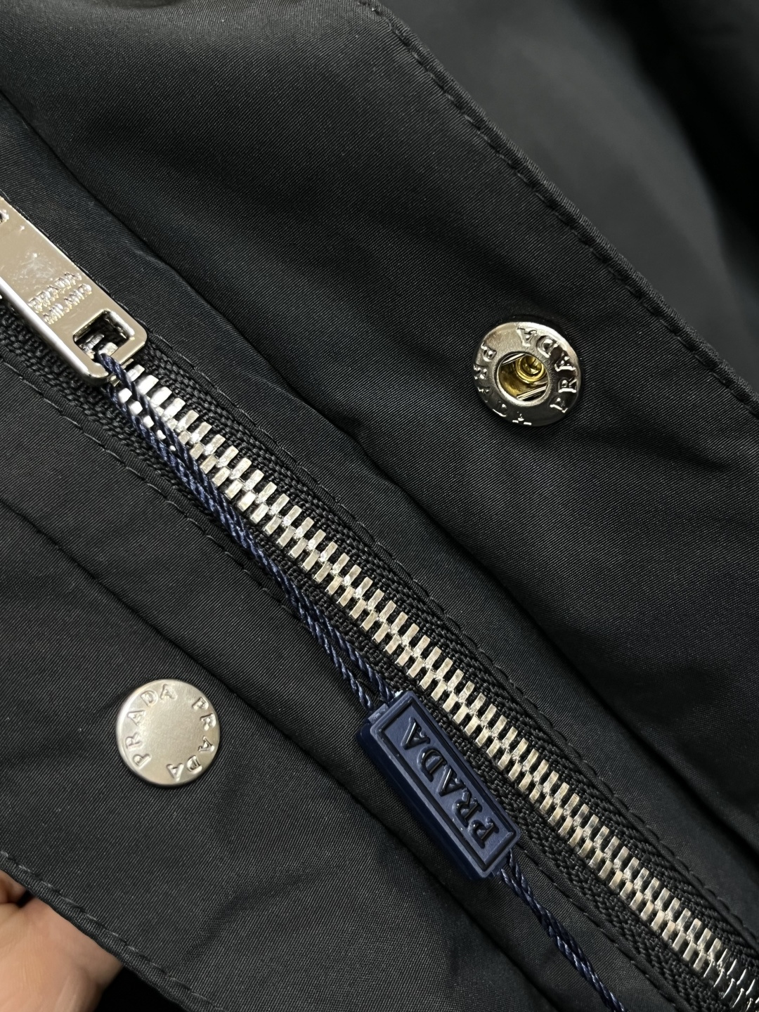 Prada Basic Clothing Goose Down Hooded S