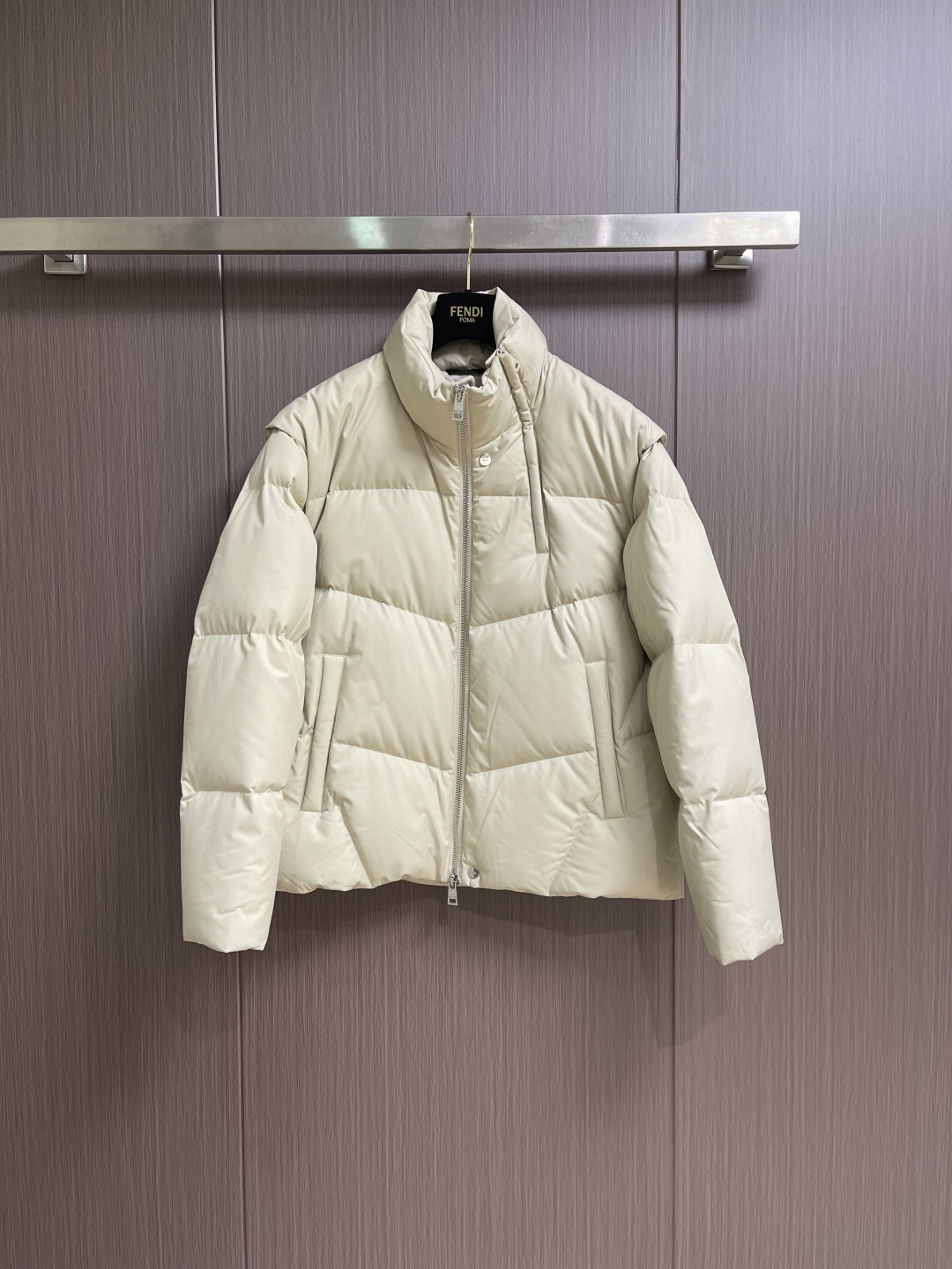 Fendi Male Down Jacket Slim Fit S