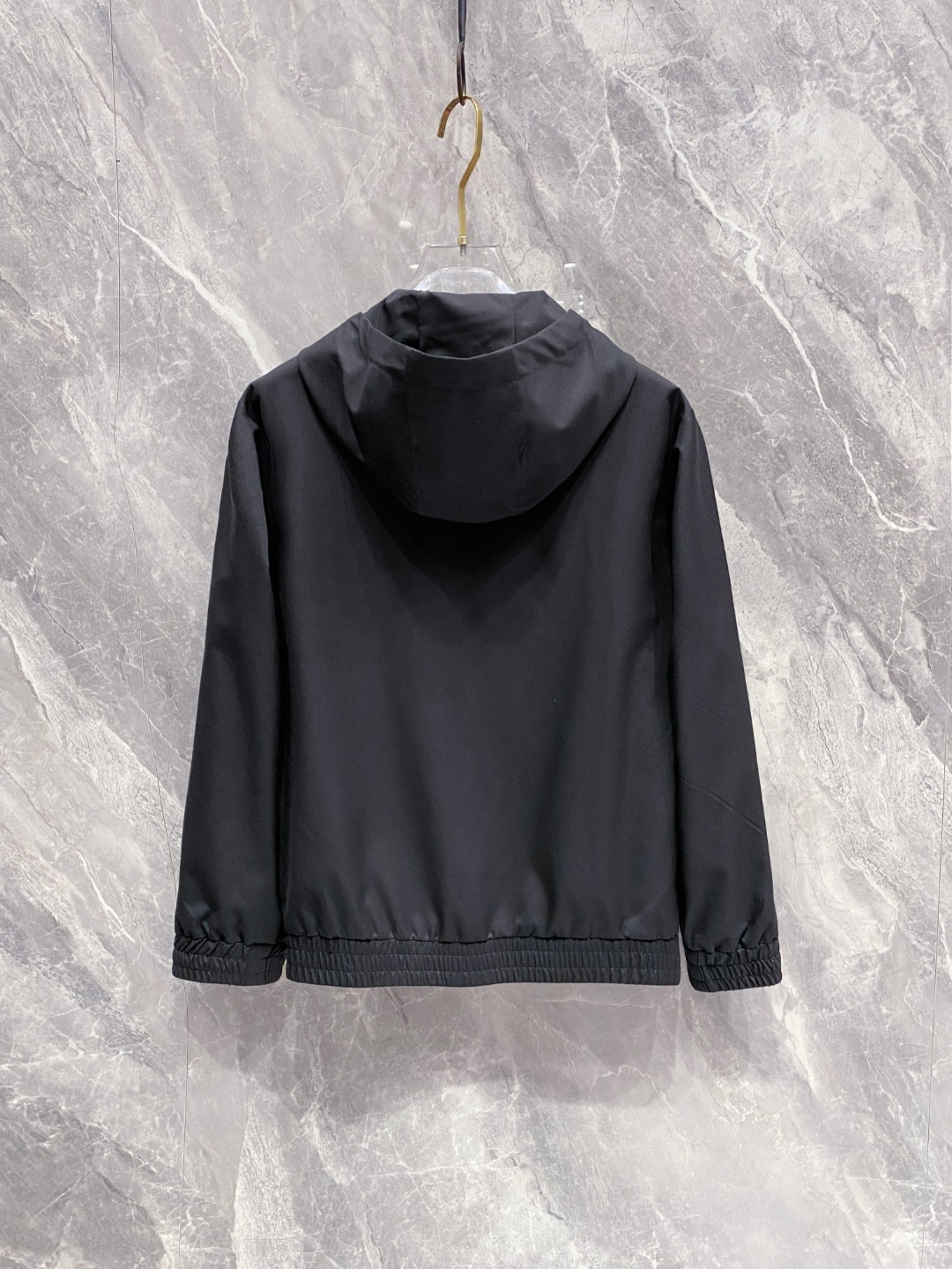 Kiton Jacket Black Hooded