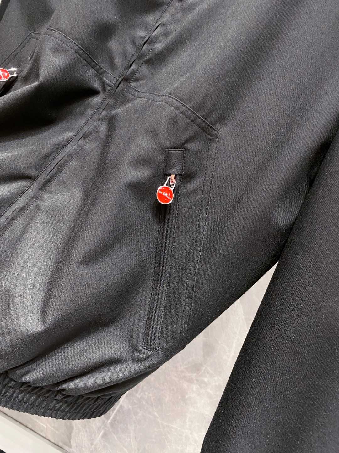 Kiton Jacket Black Hooded