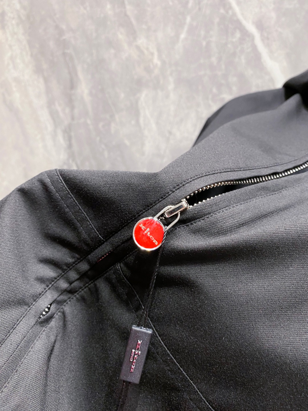 Kiton Jacket Black Hooded