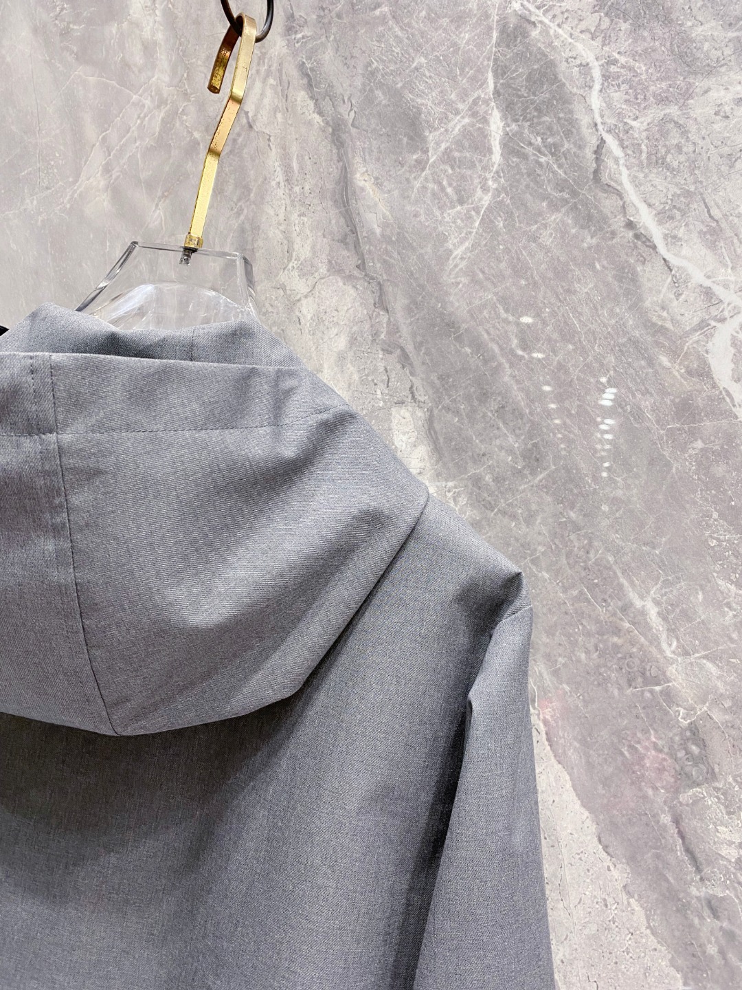 Kiton Jacket Black Hooded