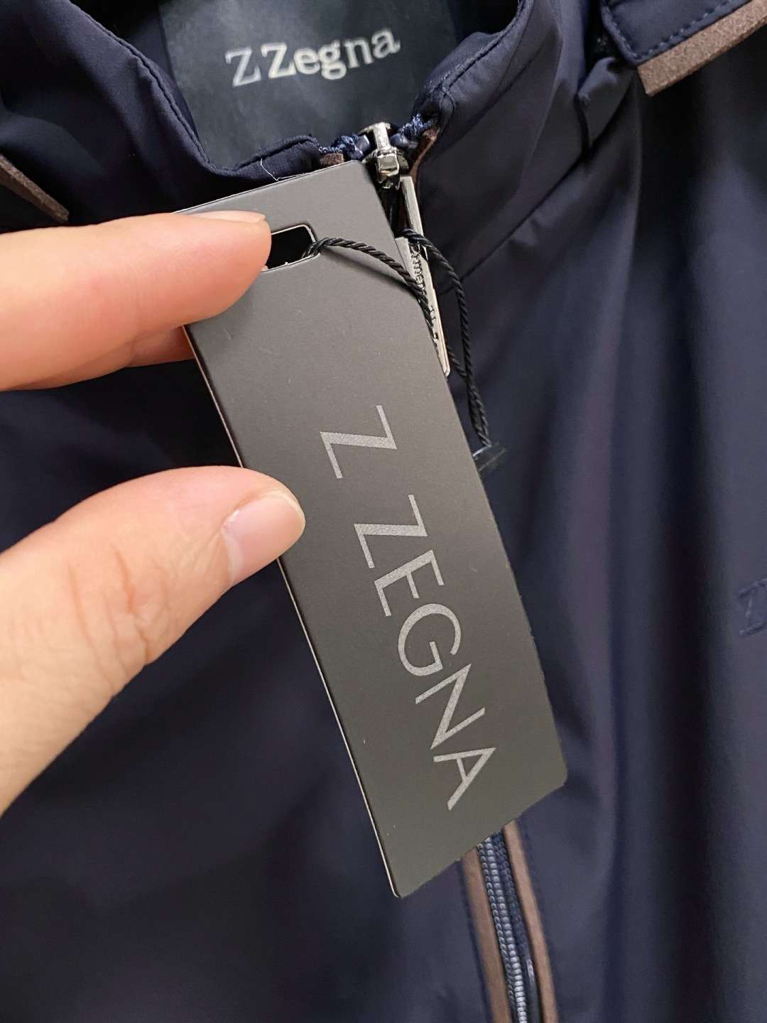 Ermenegildo Zegna Vest Polyester Hooded S-m-xl