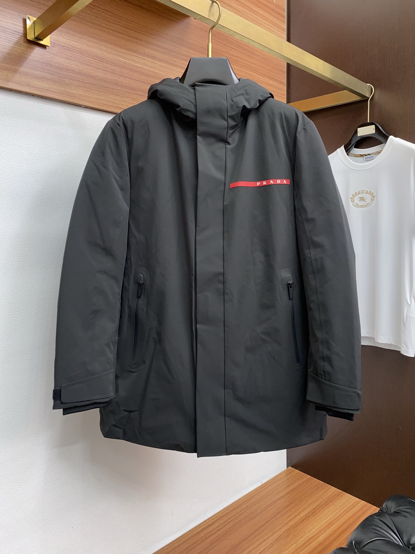 Prada Down Jacket Hooded M-xl