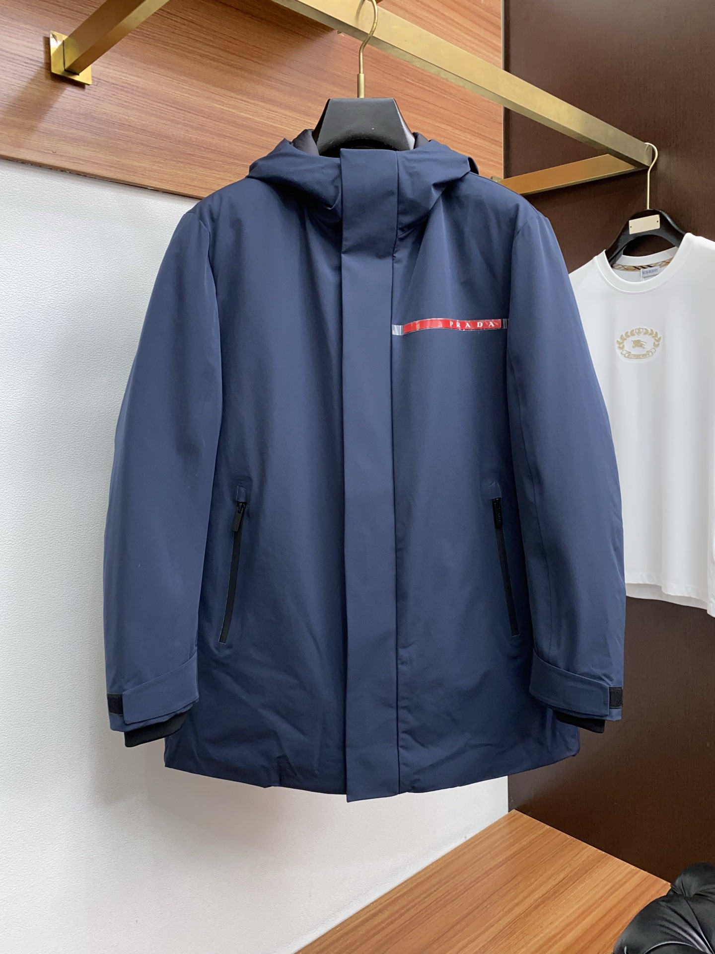 Prada Down Jacket Hooded M-xl