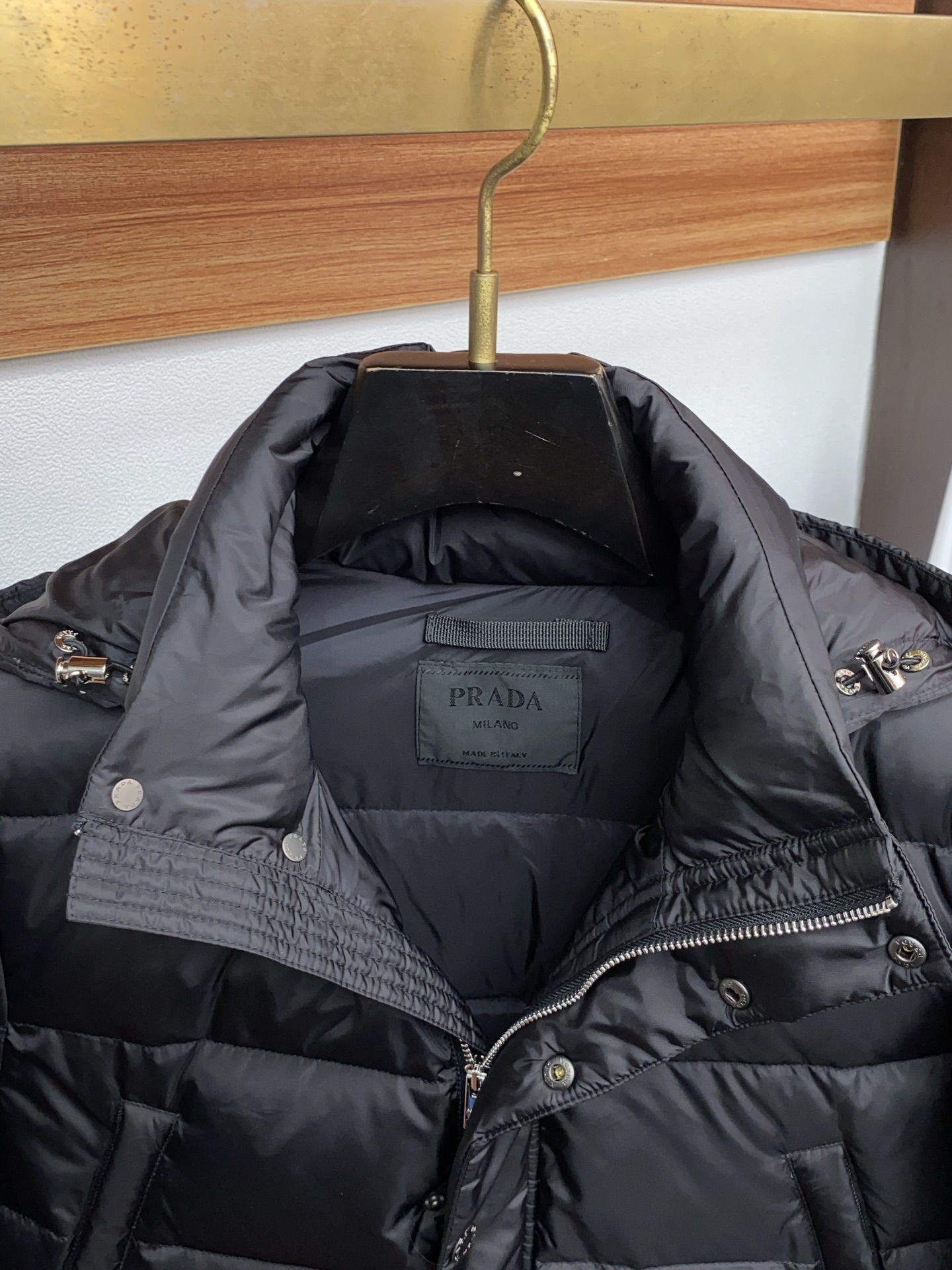 Prada Male Down Jacket White Duck Down M-xl