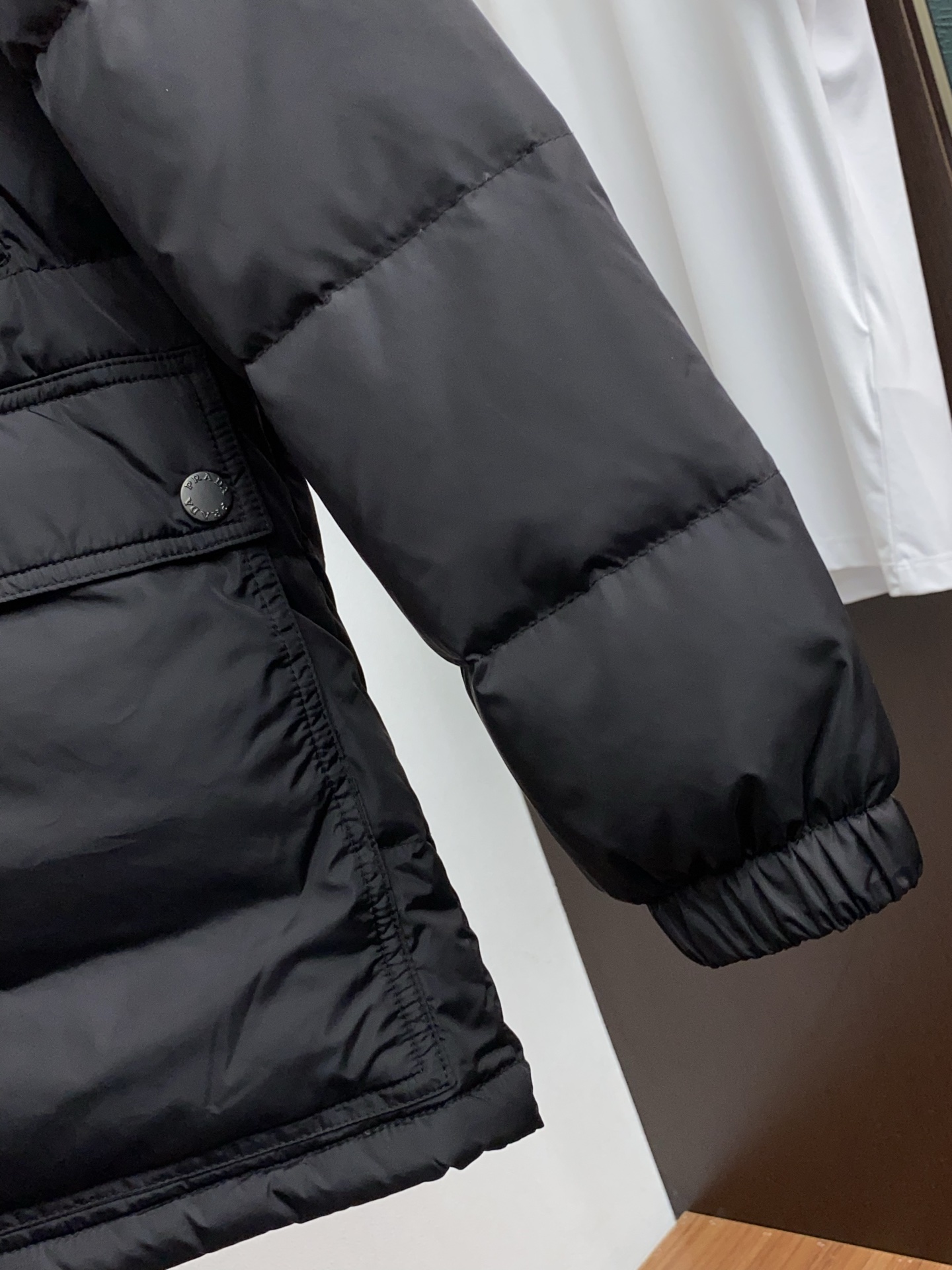 Prada Male Down Jacket White Duck Down M-xl