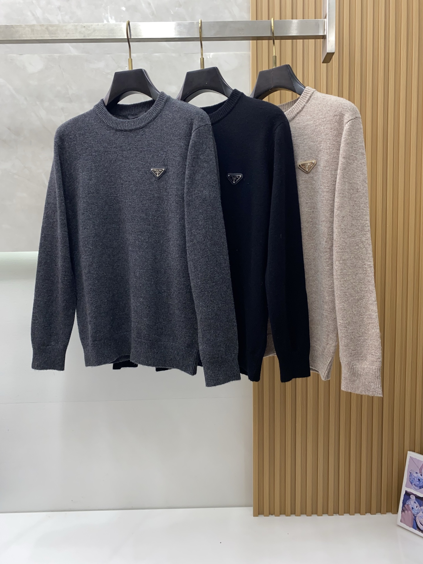 Prada Male Basic Clothing Wool M-l-xl