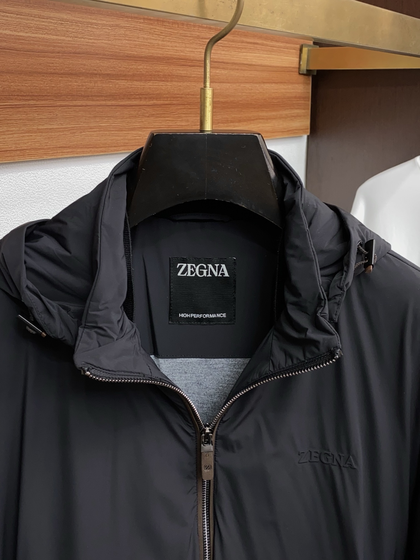 Ermenegildo Zegna Male Down Jacket White Duck Down M-xl
