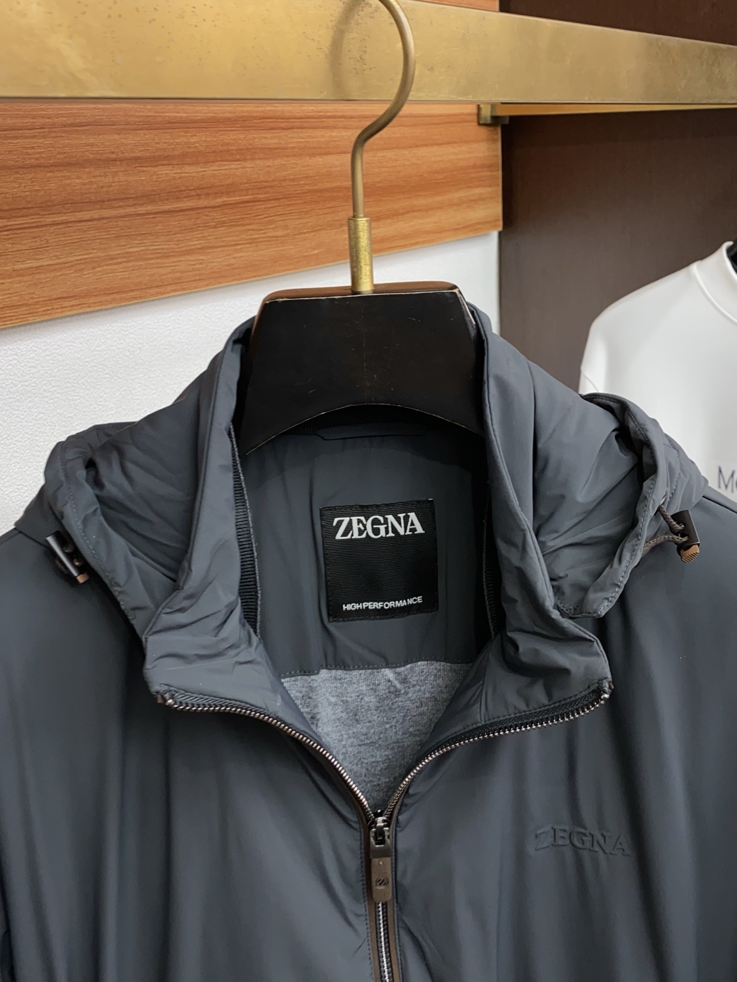 Ermenegildo Zegna Male Down Jacket White Duck Down M-xl