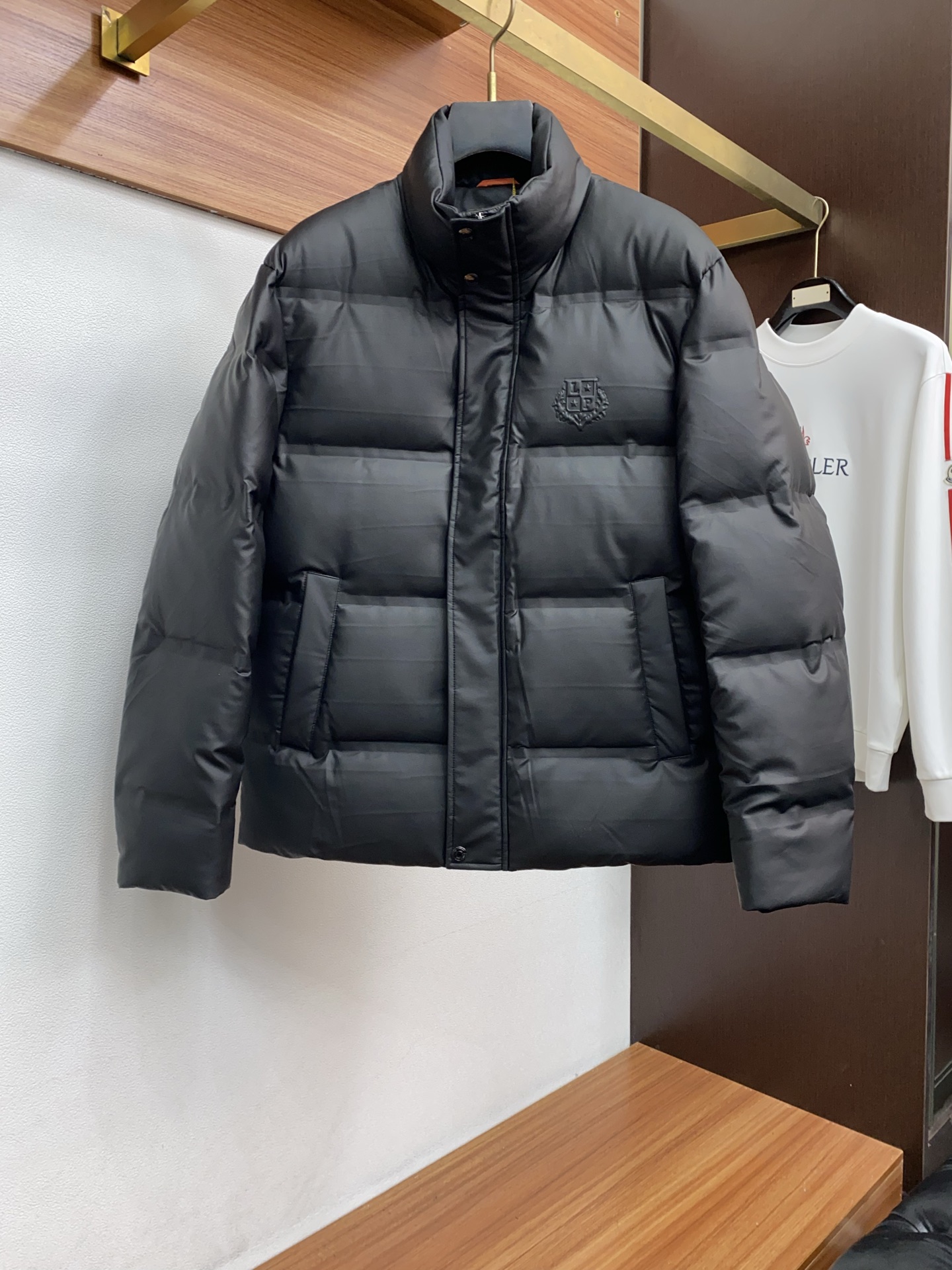 Ermenegildo Zegna Male Down Jacket White Duck Down M-l-xl