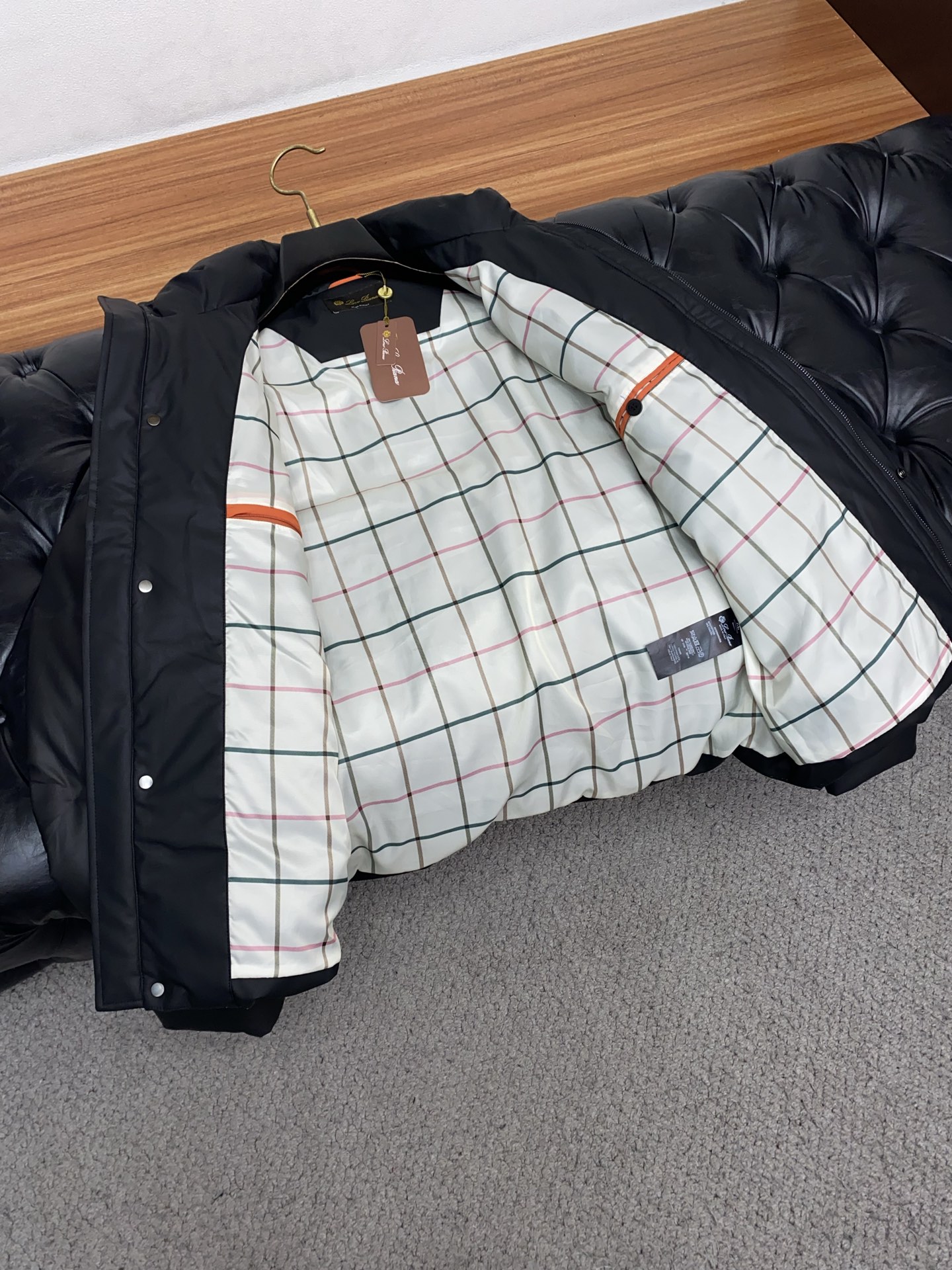 Ermenegildo Zegna Male Down Jacket White Duck Down M-l-xl