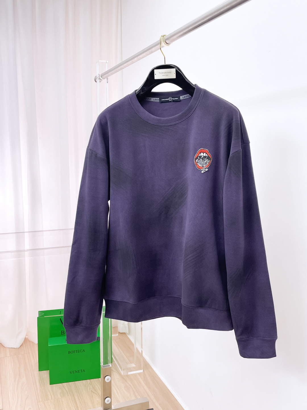 Alexander Mcqueen Hoodie Cotton S-m-l-xl