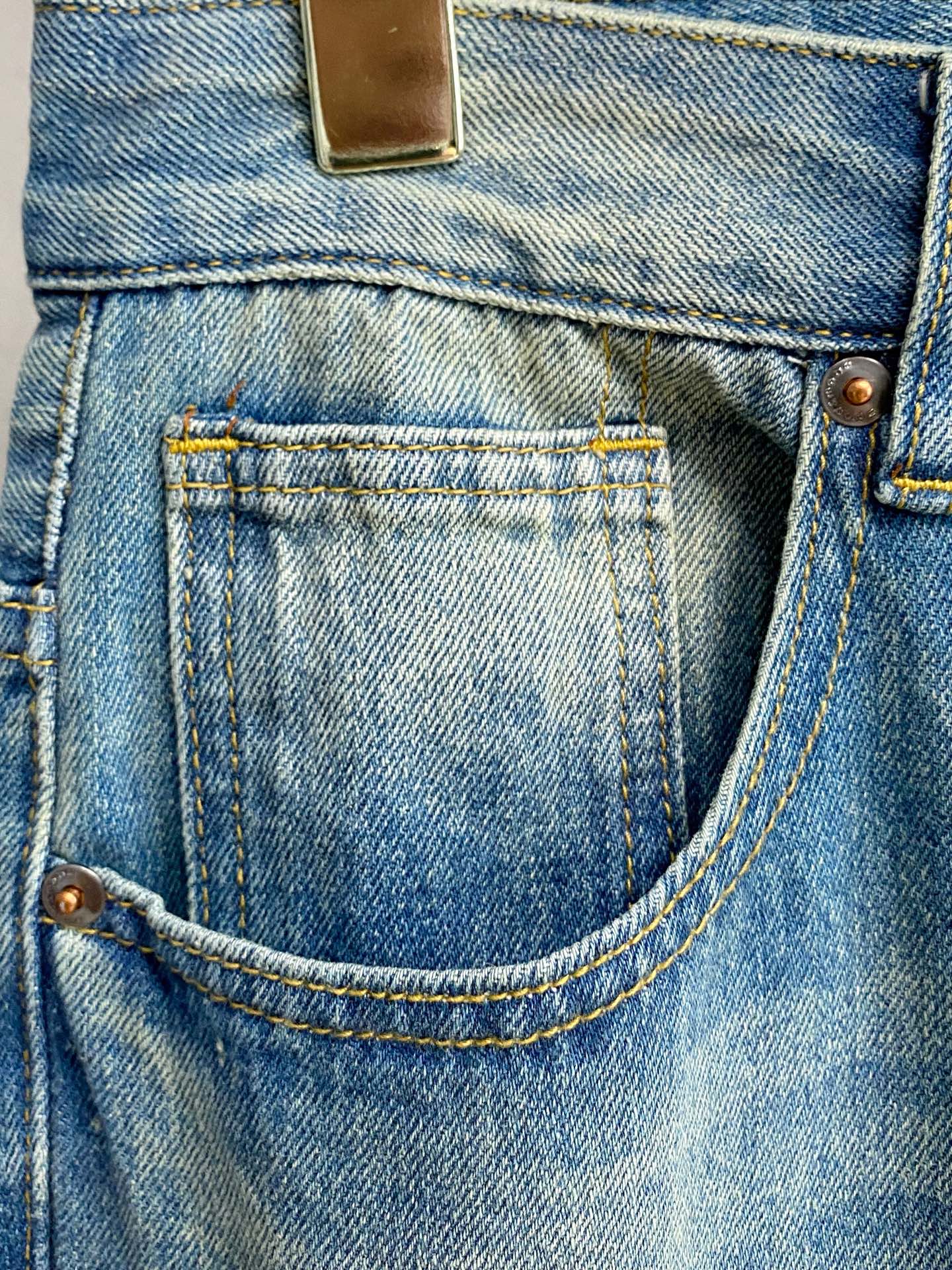 Loewe Male Jeans Denim Slim Fit