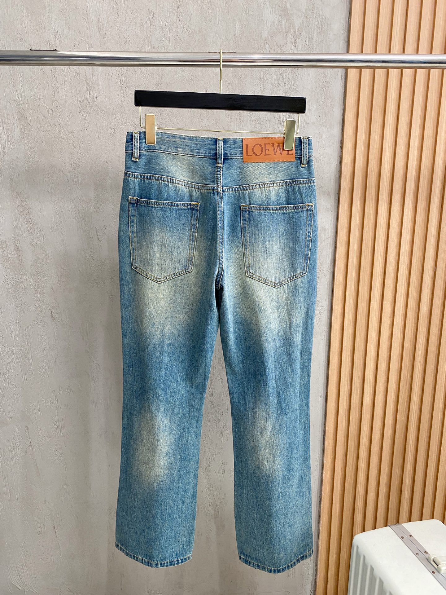 Loewe Male Jeans Denim Slim Fit