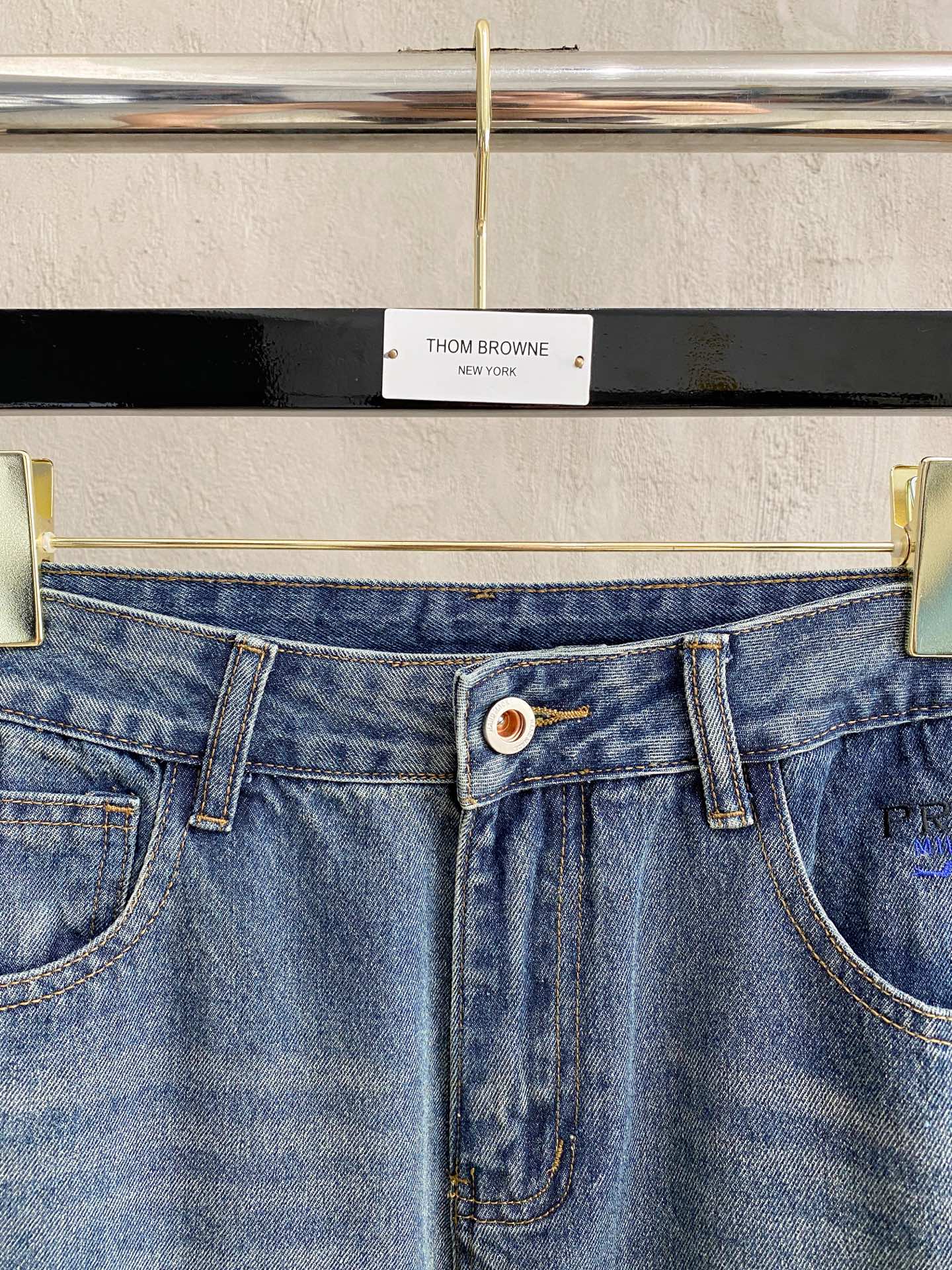 Prada Male Jeans Denim Slim Fit