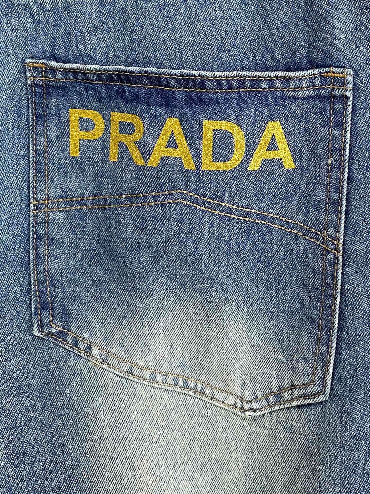 Prada Male Jeans Denim Slim Fit