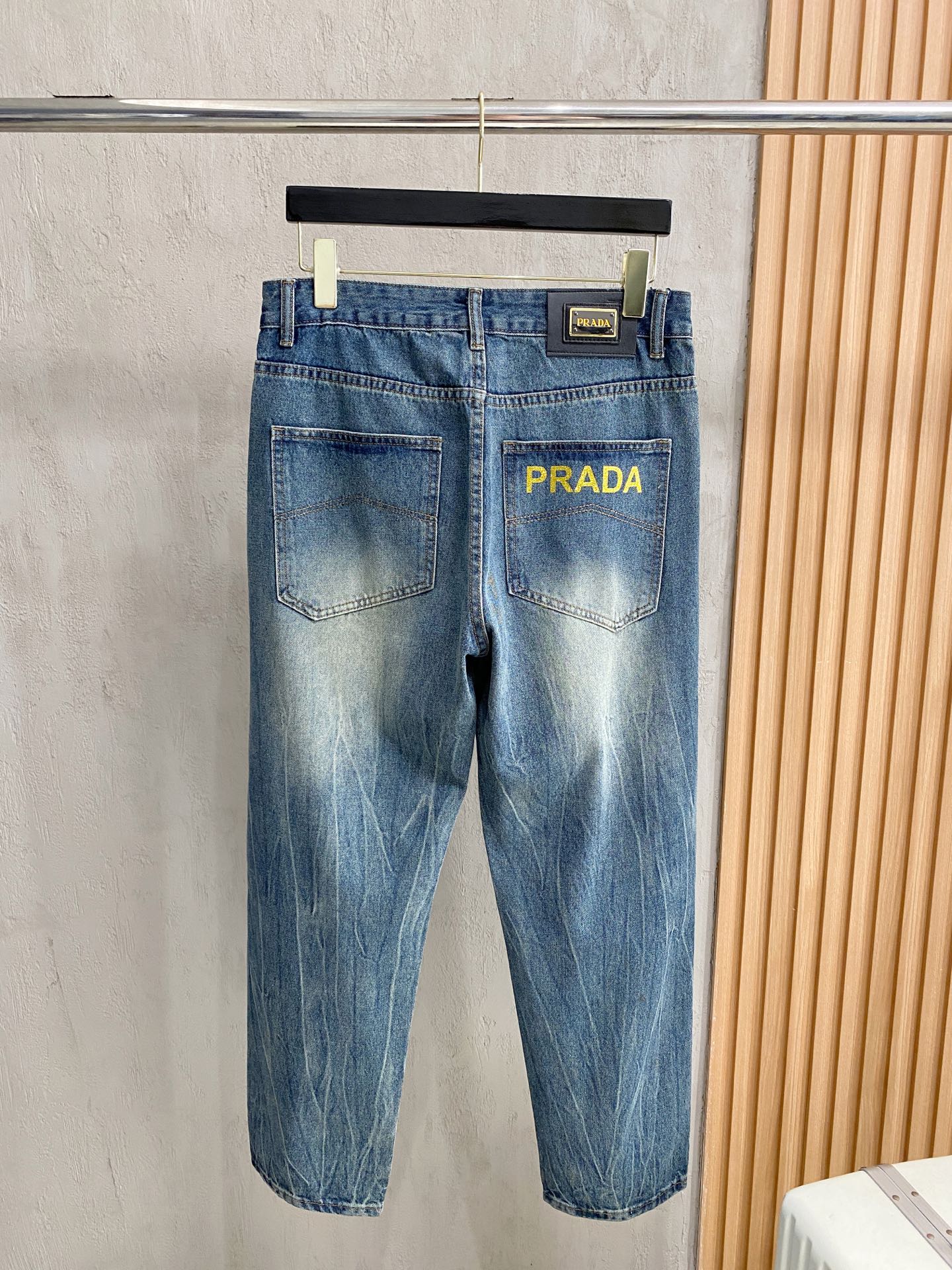 Prada Male Jeans Denim Slim Fit