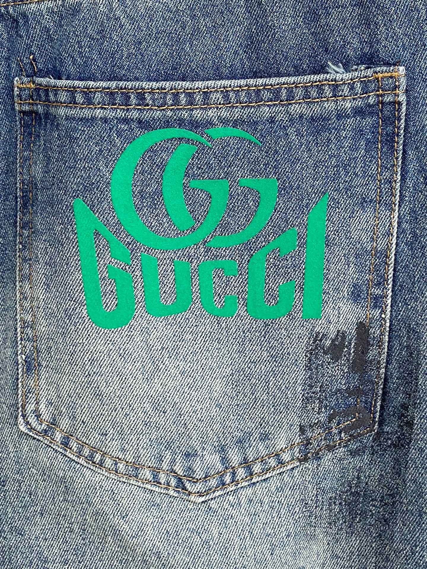 Gucci Male Jeans Denim Slim Fit