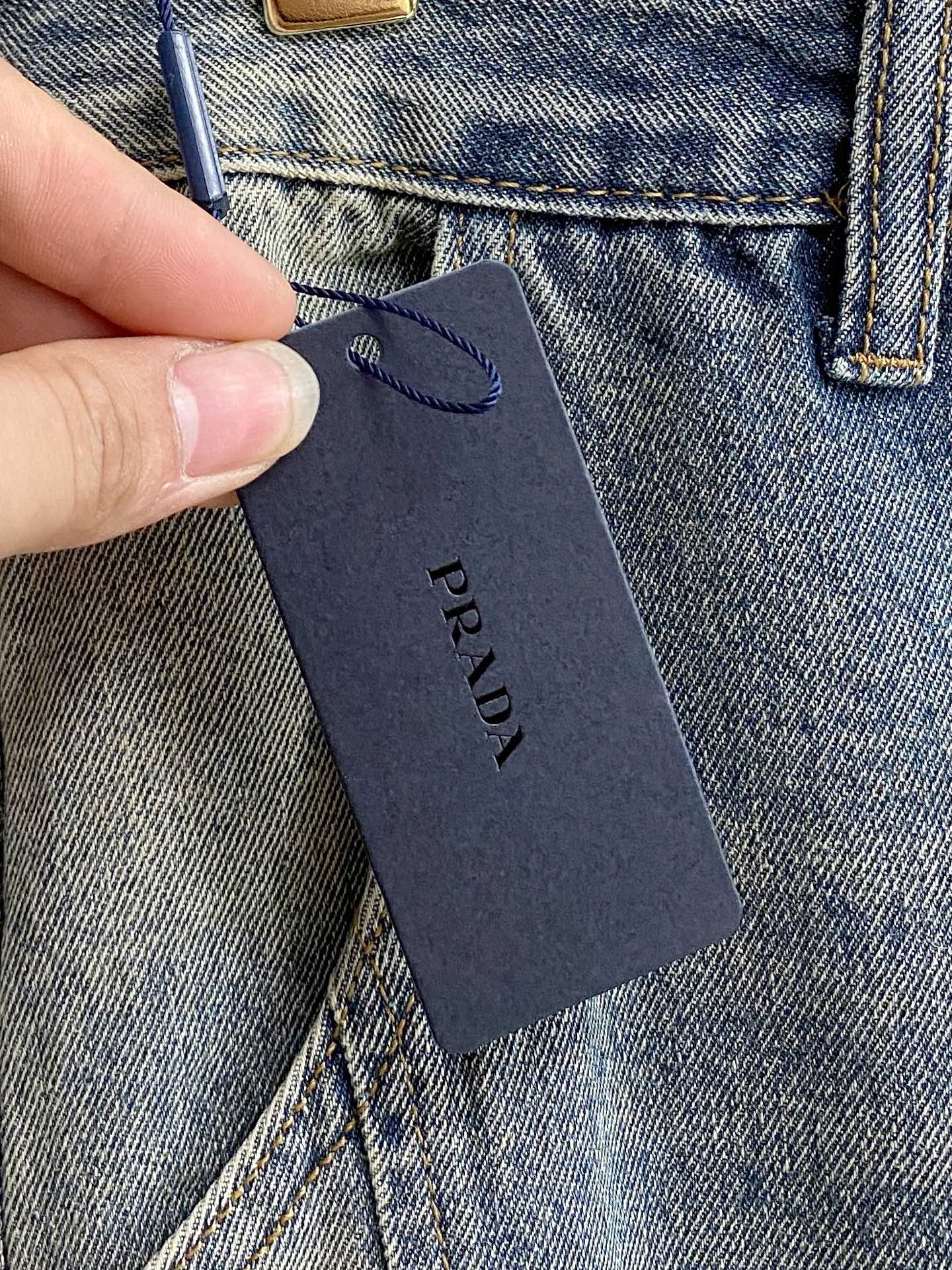 Prada Male Jeans Denim Slim Fit