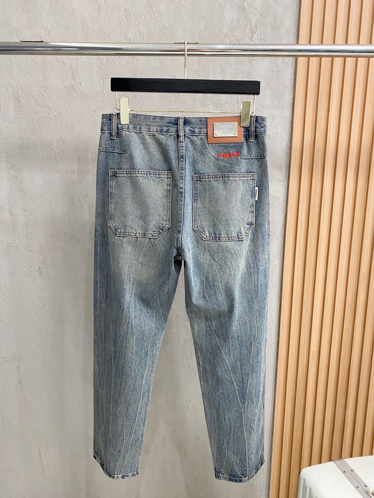 Prada Male Jeans Denim Slim Fit