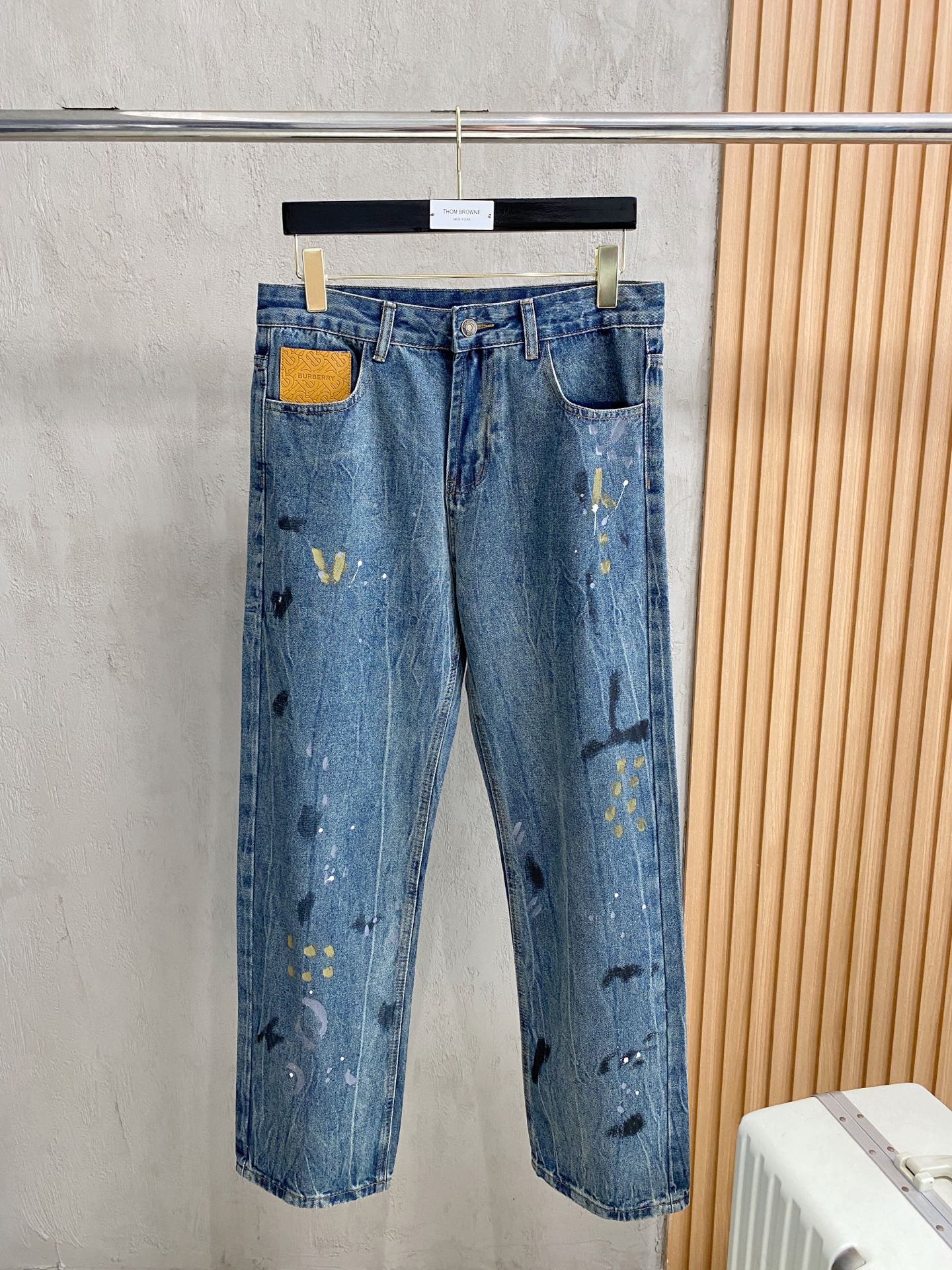 Burberry Male Jeans Denim Slim Fit