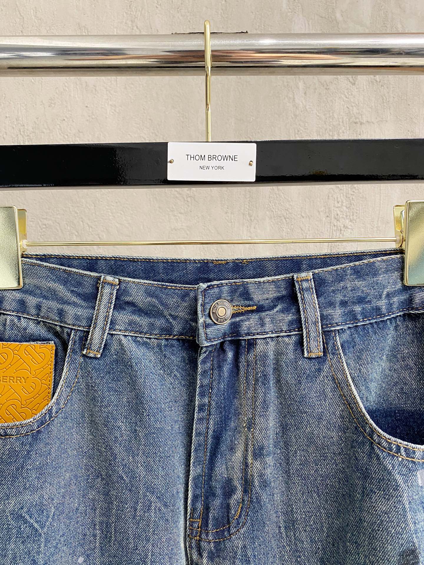 Burberry Male Jeans Denim Slim Fit