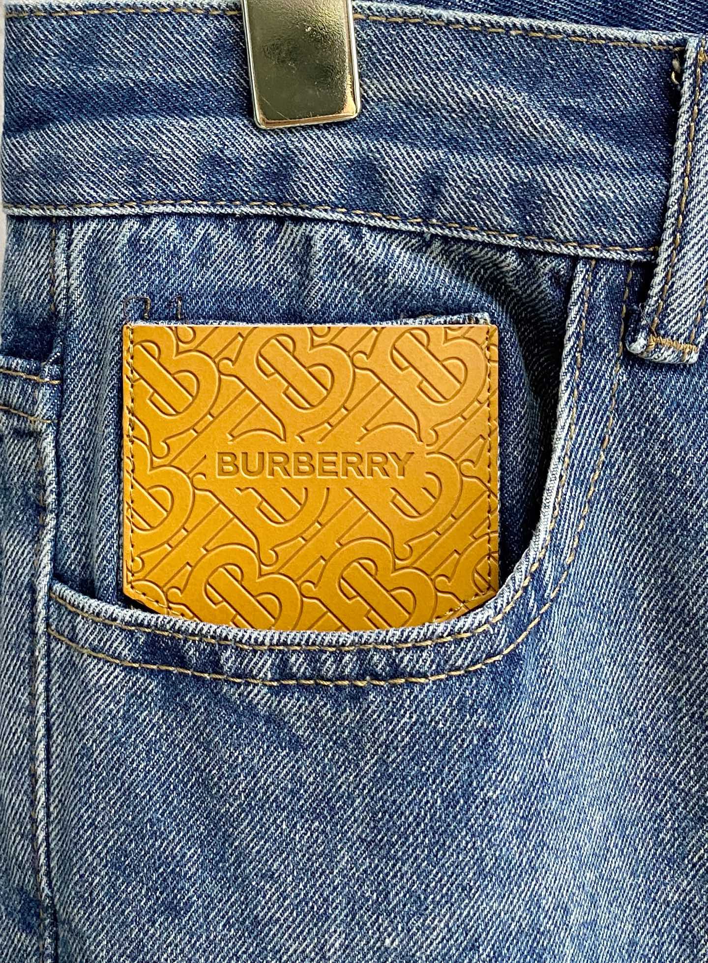 Burberry Male Jeans Denim Slim Fit