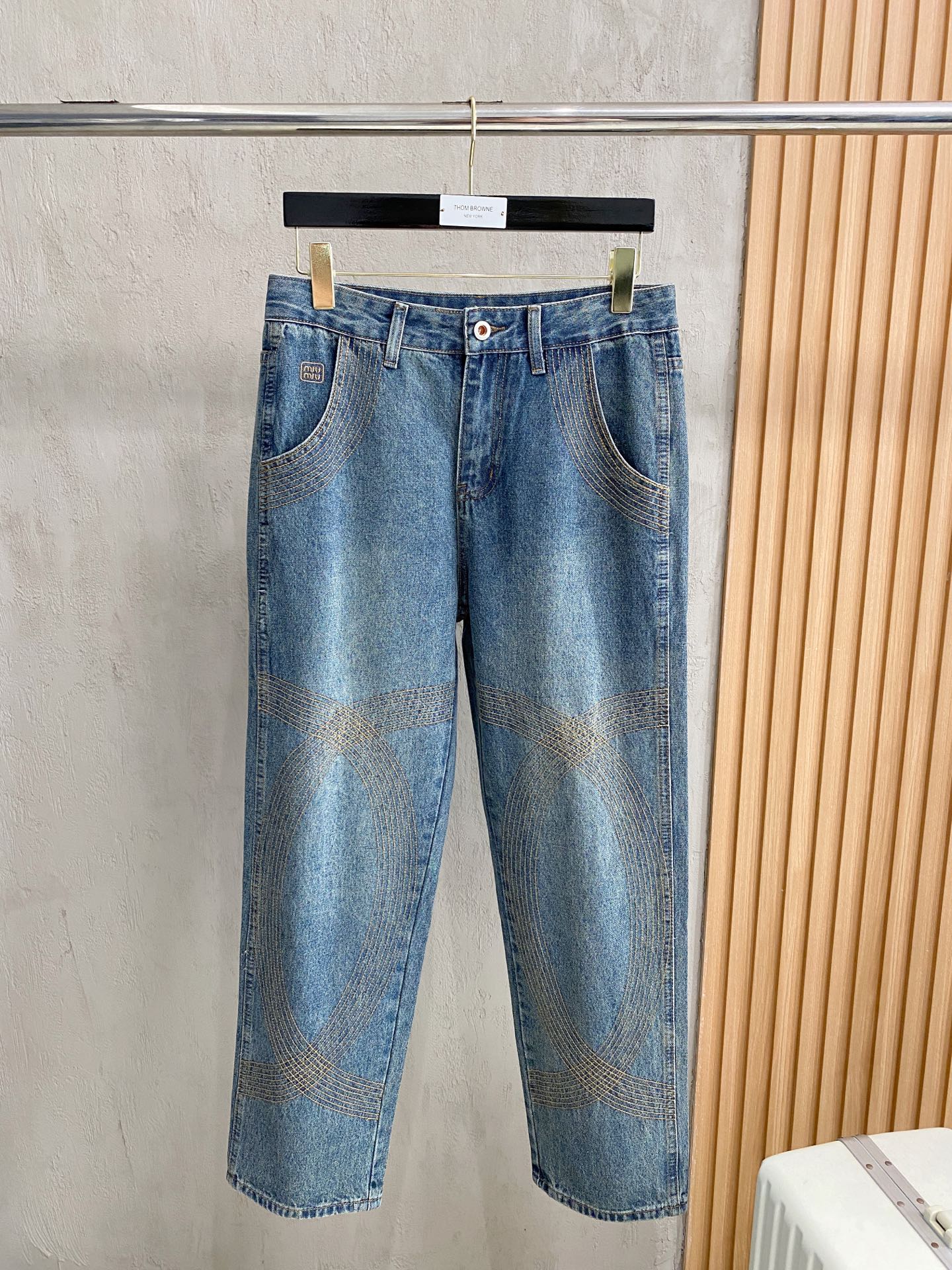 Louis Vuitton Male Jeans Denim Slim Fit M