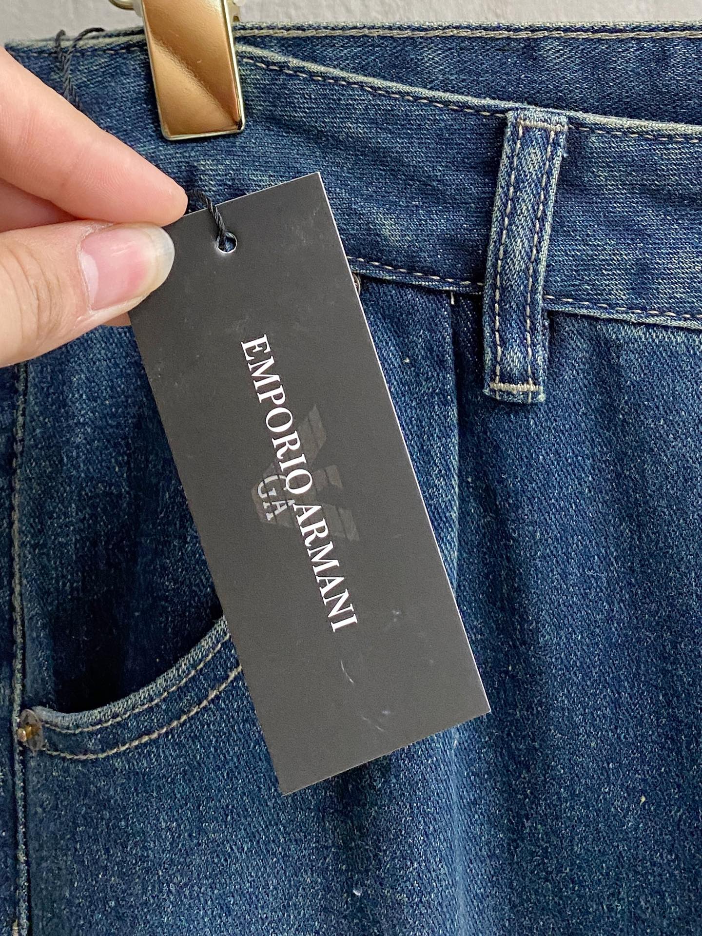 Armani Male Jeans Denim Slim Fit M