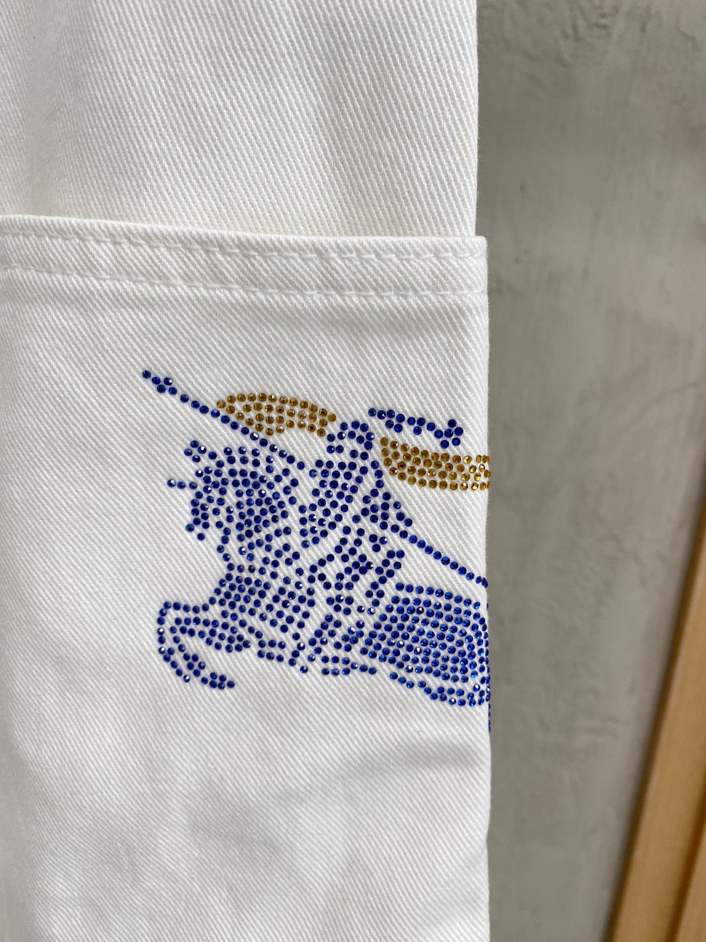 Burberry Male Jeans Denim Slim Fit