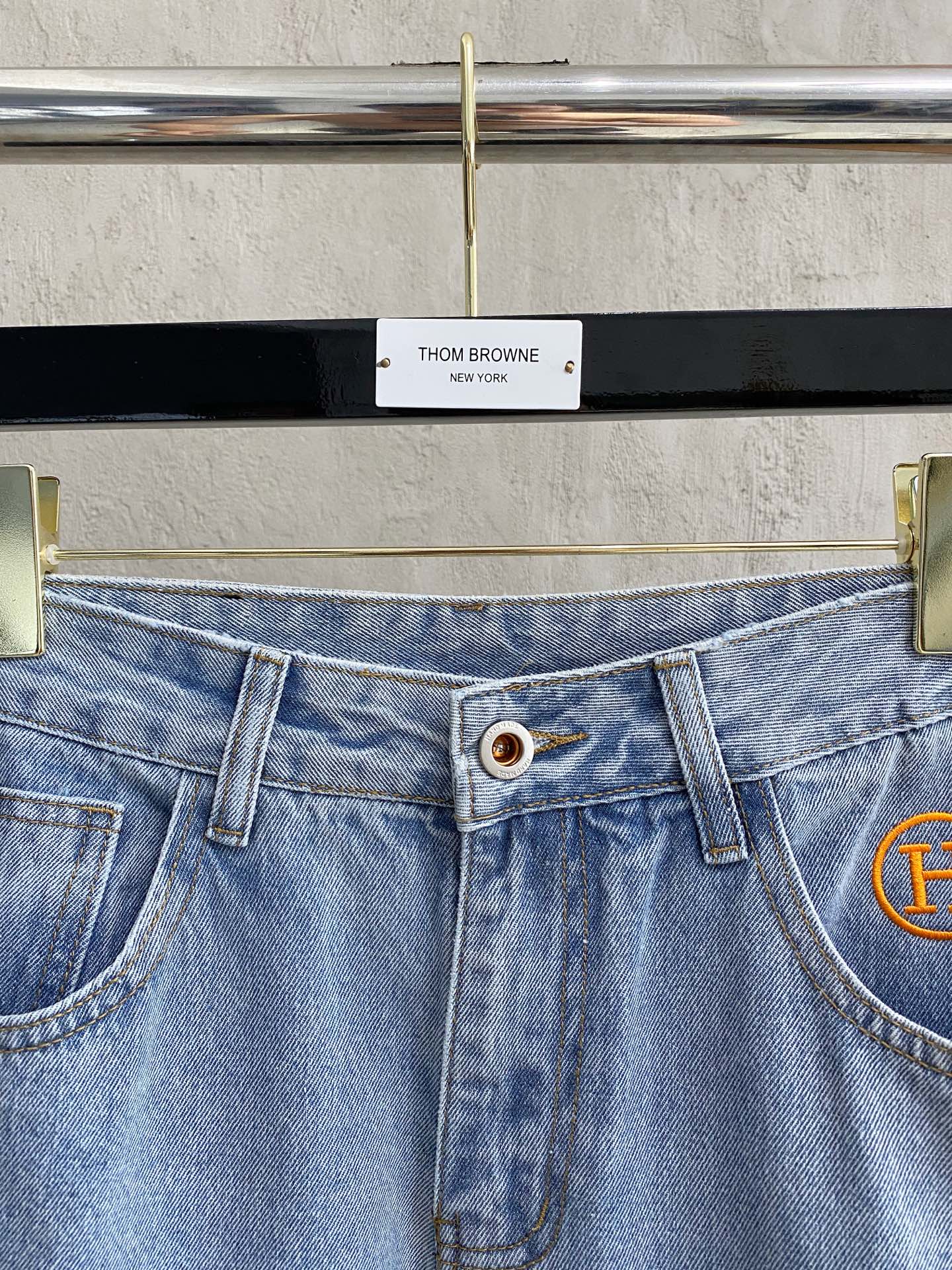 Hermès Male Jeans Denim Slim Fit