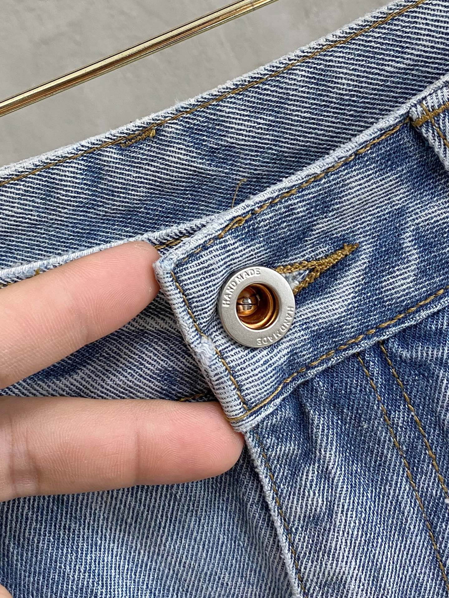 Hermès Male Jeans Denim Slim Fit