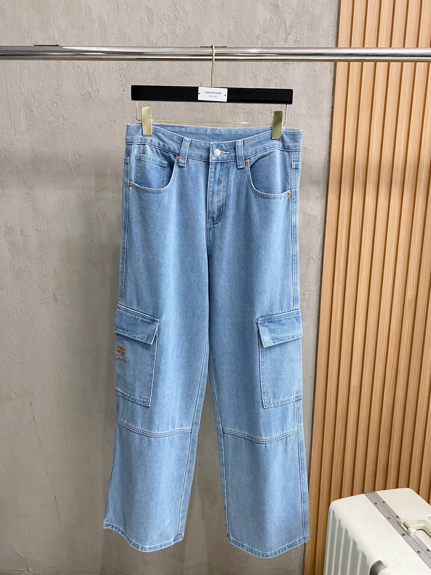 Balenciaga Male Jeans Denim Slim Fit
