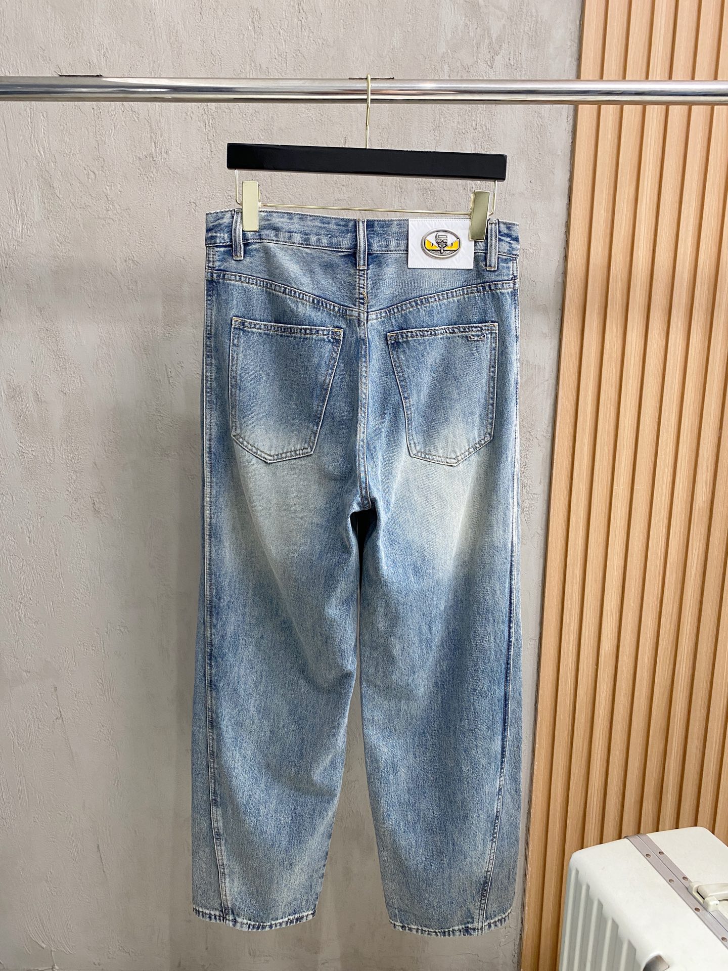 Fendi Male Jeans Denim Slim Fit