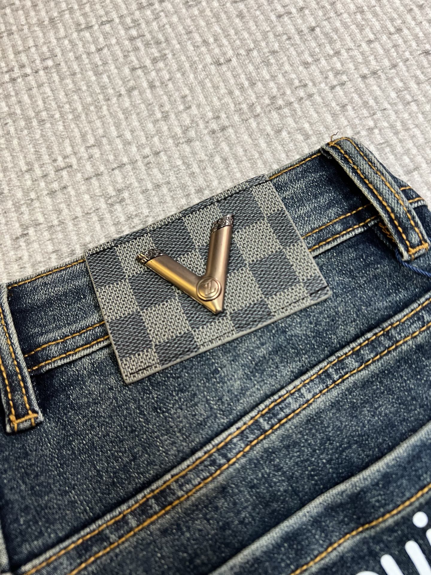 Louis Vuitton Male Jeans Slim Fit L