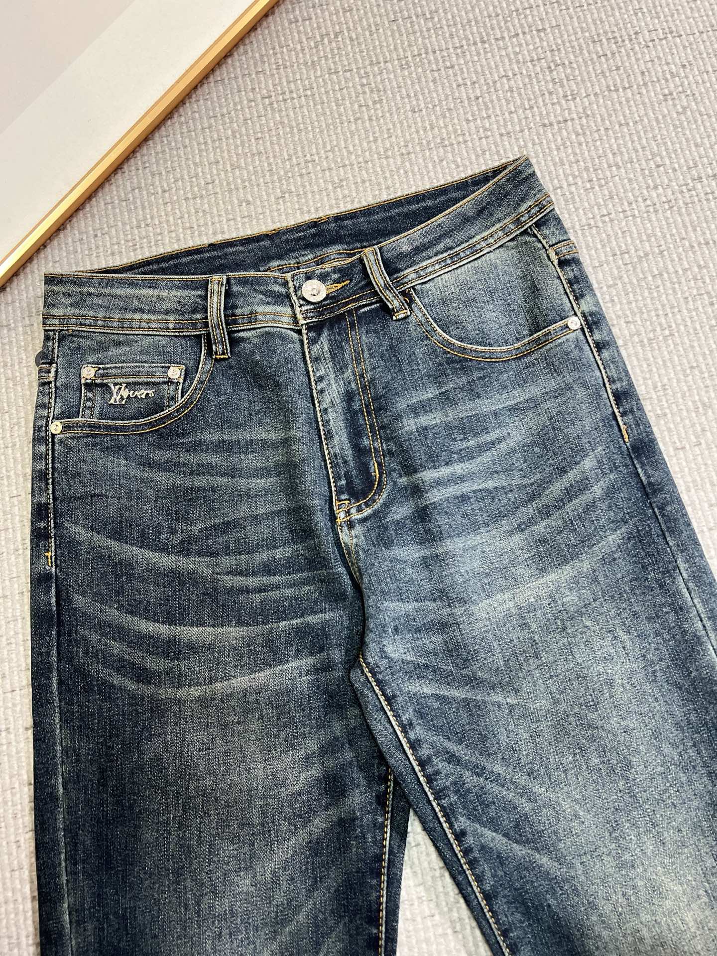 Louis Vuitton Male Jeans Slim Fit L