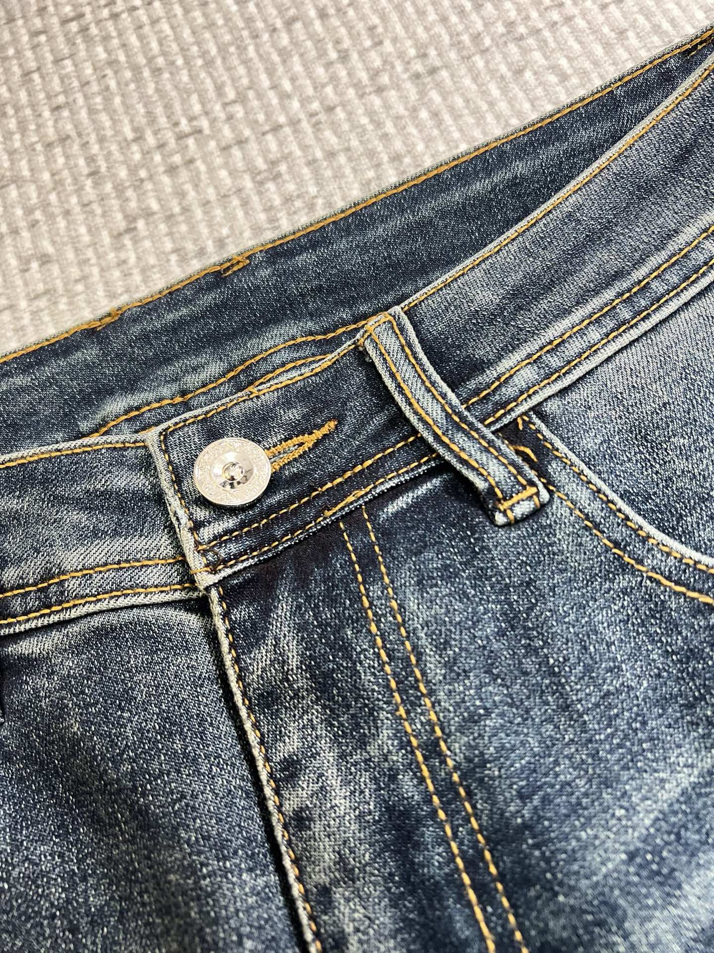 Louis Vuitton Male Jeans Slim Fit L