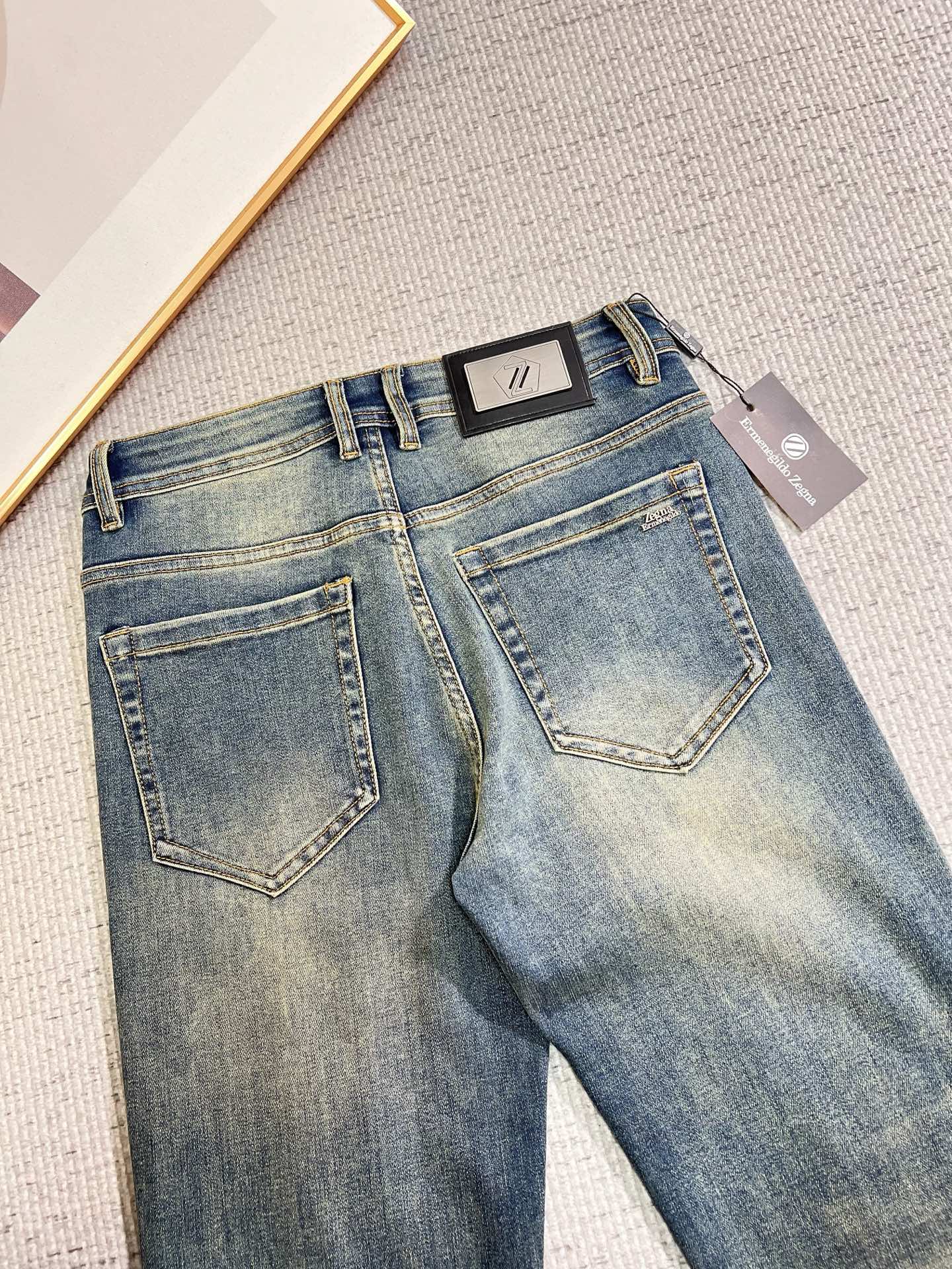 Ermenegildo Zegna Male Jeans Slim Fit