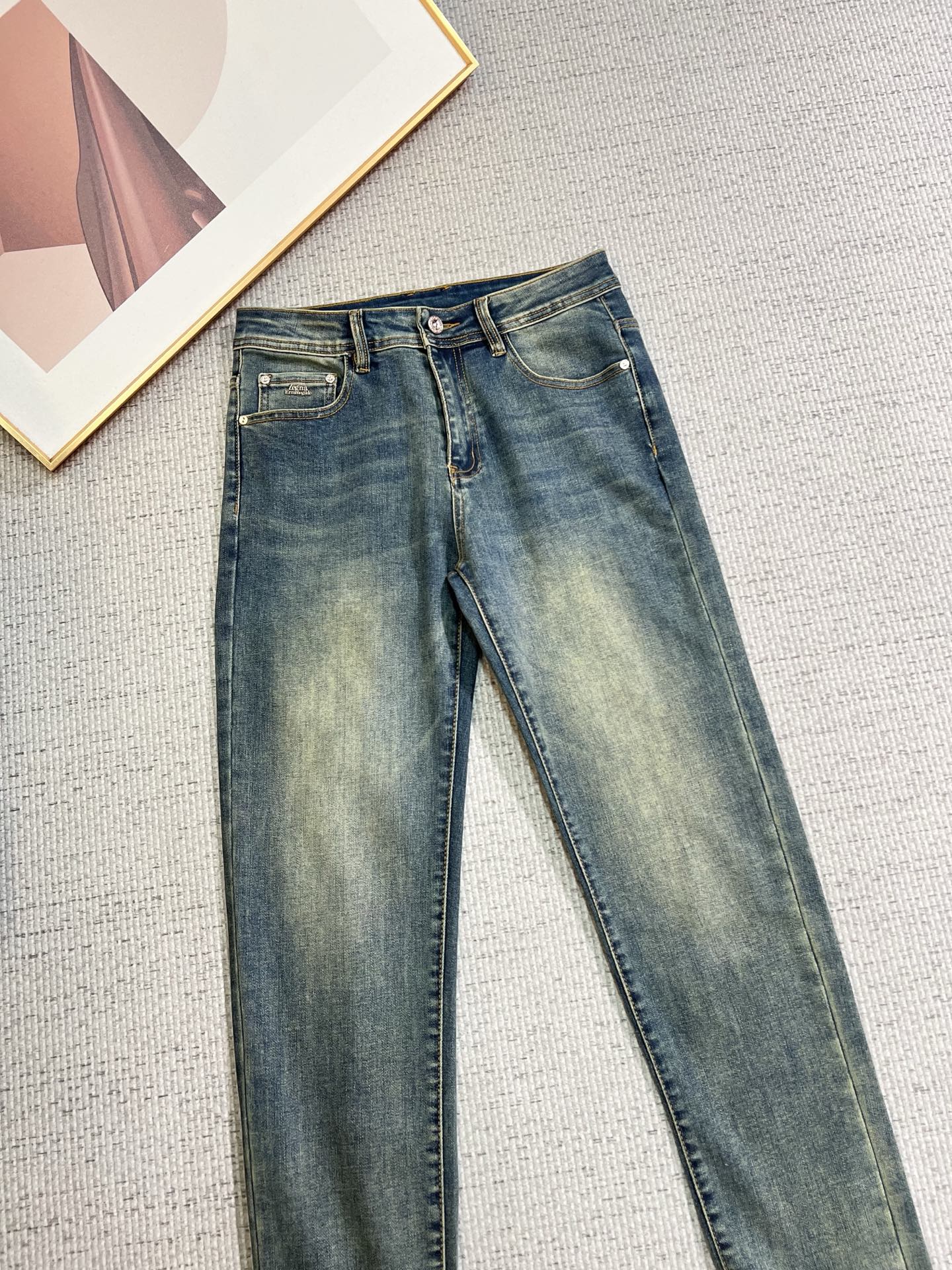 Ermenegildo Zegna Male Jeans Slim Fit