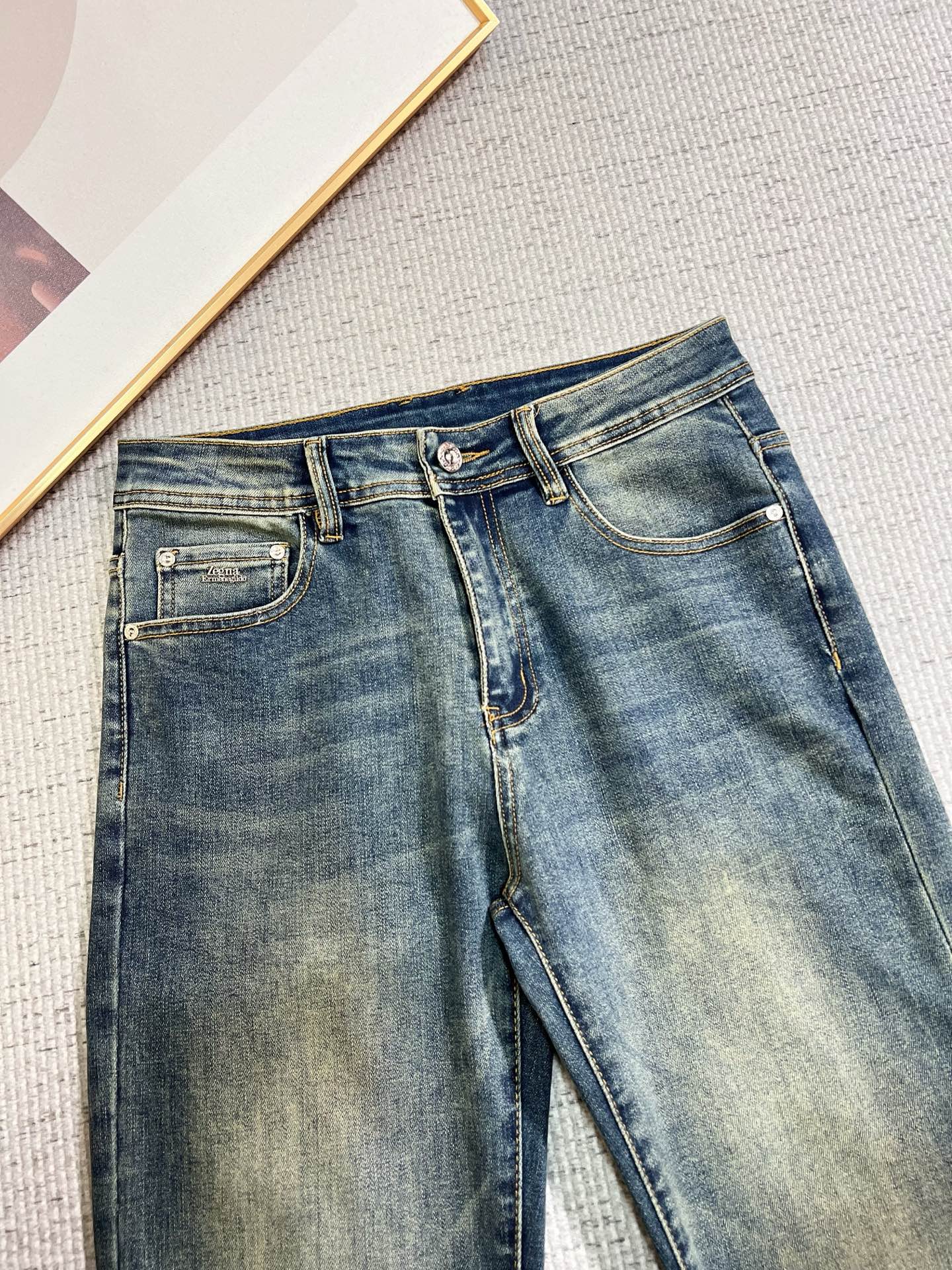 Ermenegildo Zegna Male Jeans Slim Fit